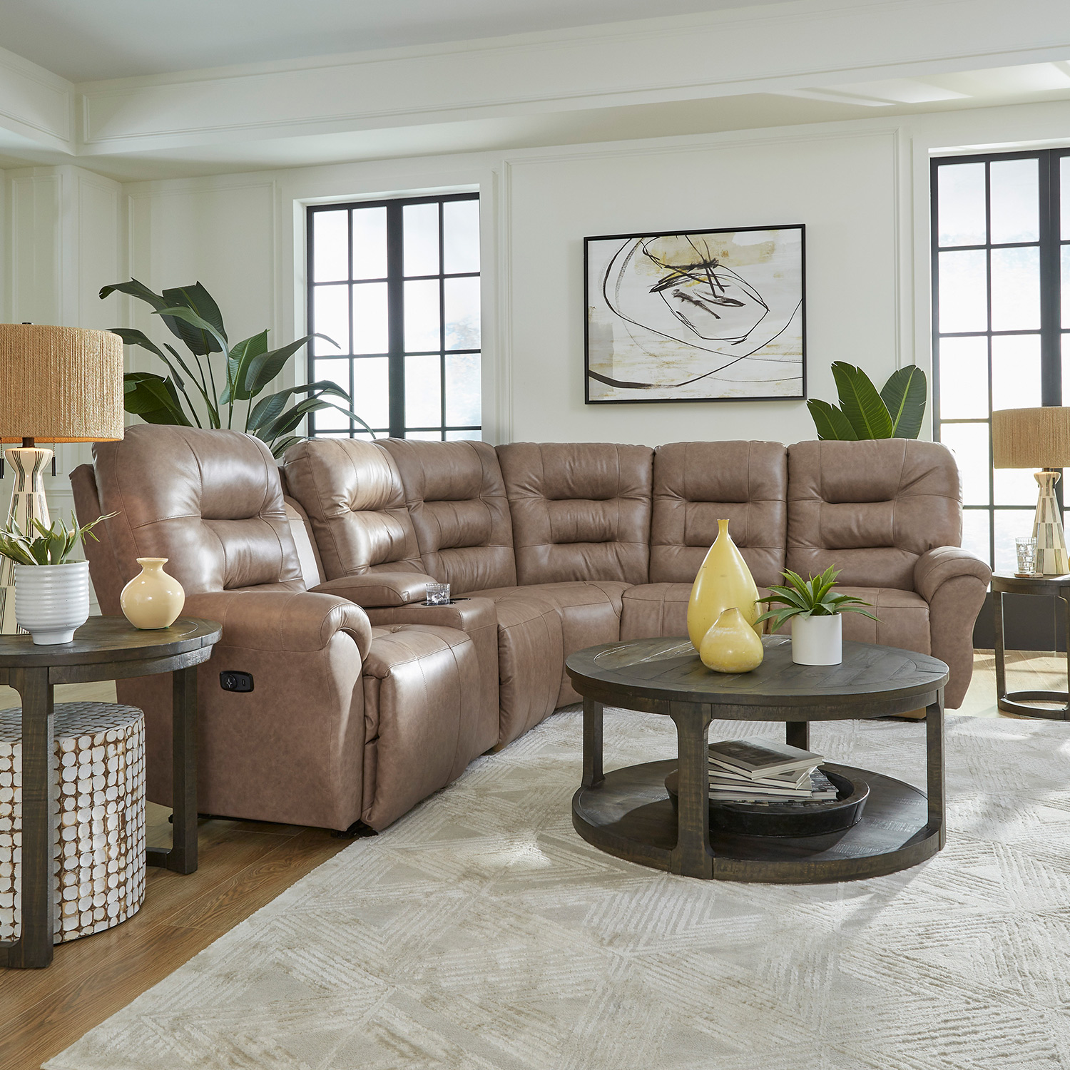 Unity - Pillow Back, Reclining Sectional - M735CW M735CW