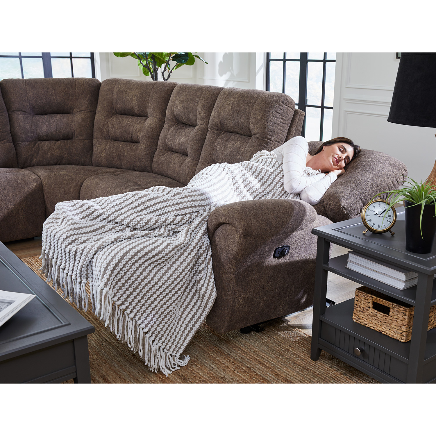 Unity - Pillow Back, Reclining Sectional - M735RA M735RA