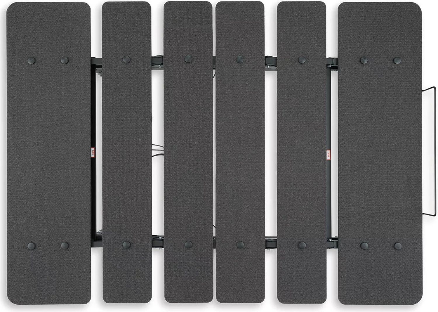 Cosmic Power King Adjustable Base In Black M8X242
