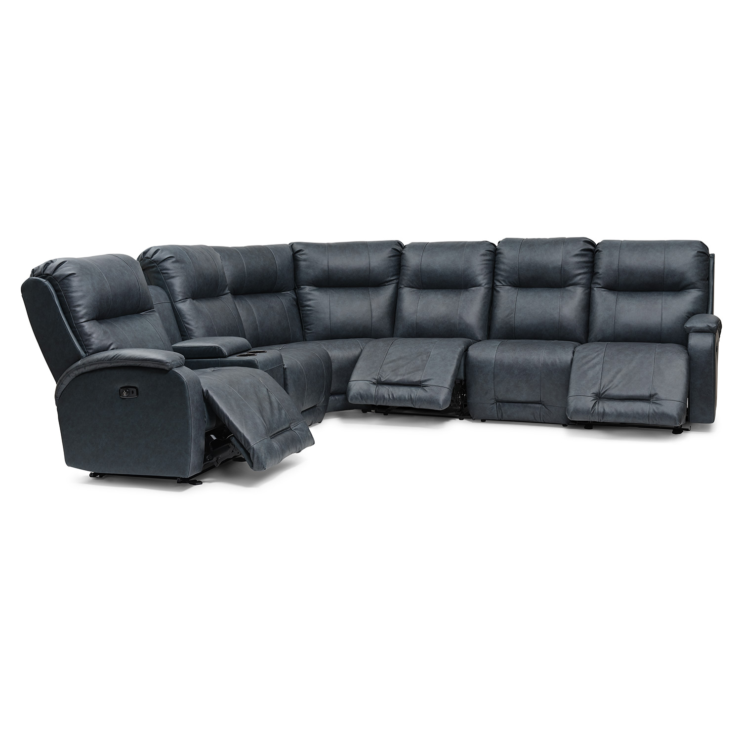 Maverly - Heavily Cushioned Reclining Sectional - M910RA M910RA