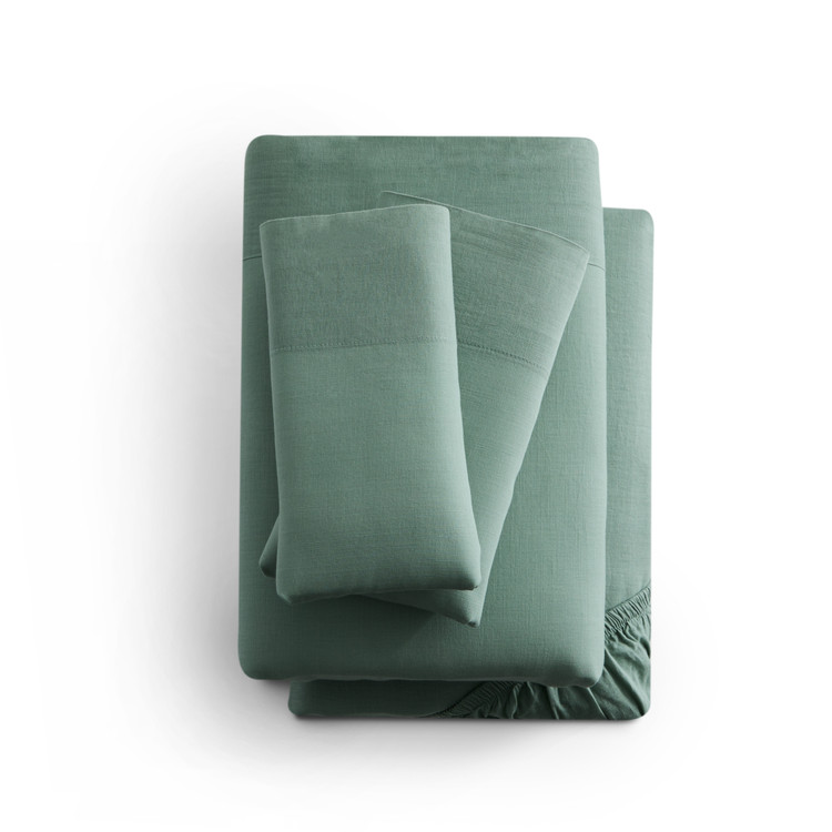 Linen-Weave Cotton Sheet Set MA12FFFGCS