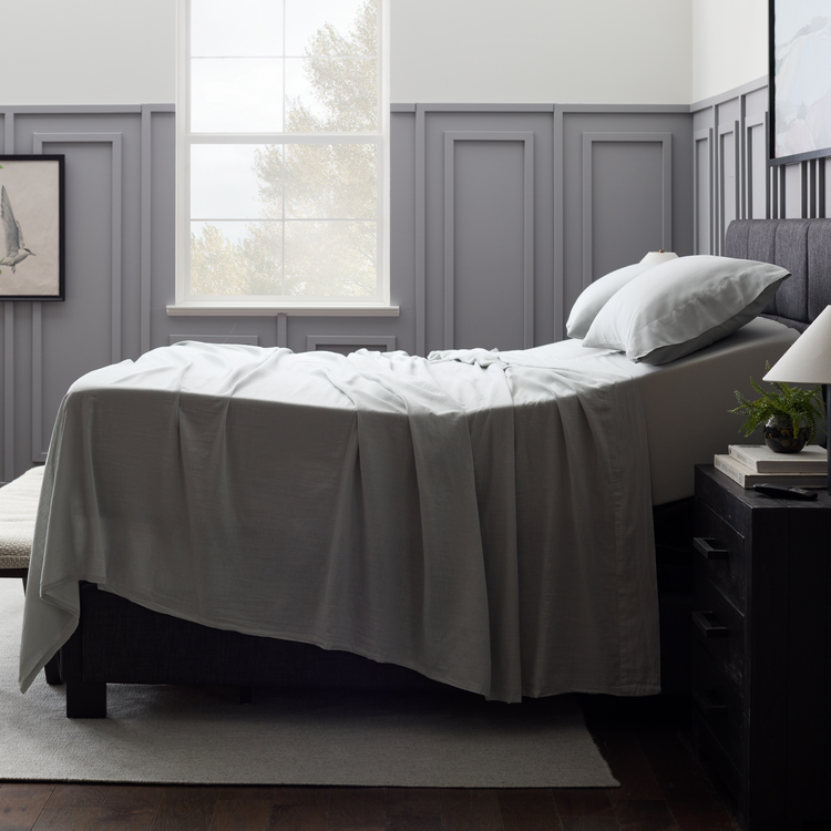 Linen-Weave Cotton Sheet Set MA12FFSACS