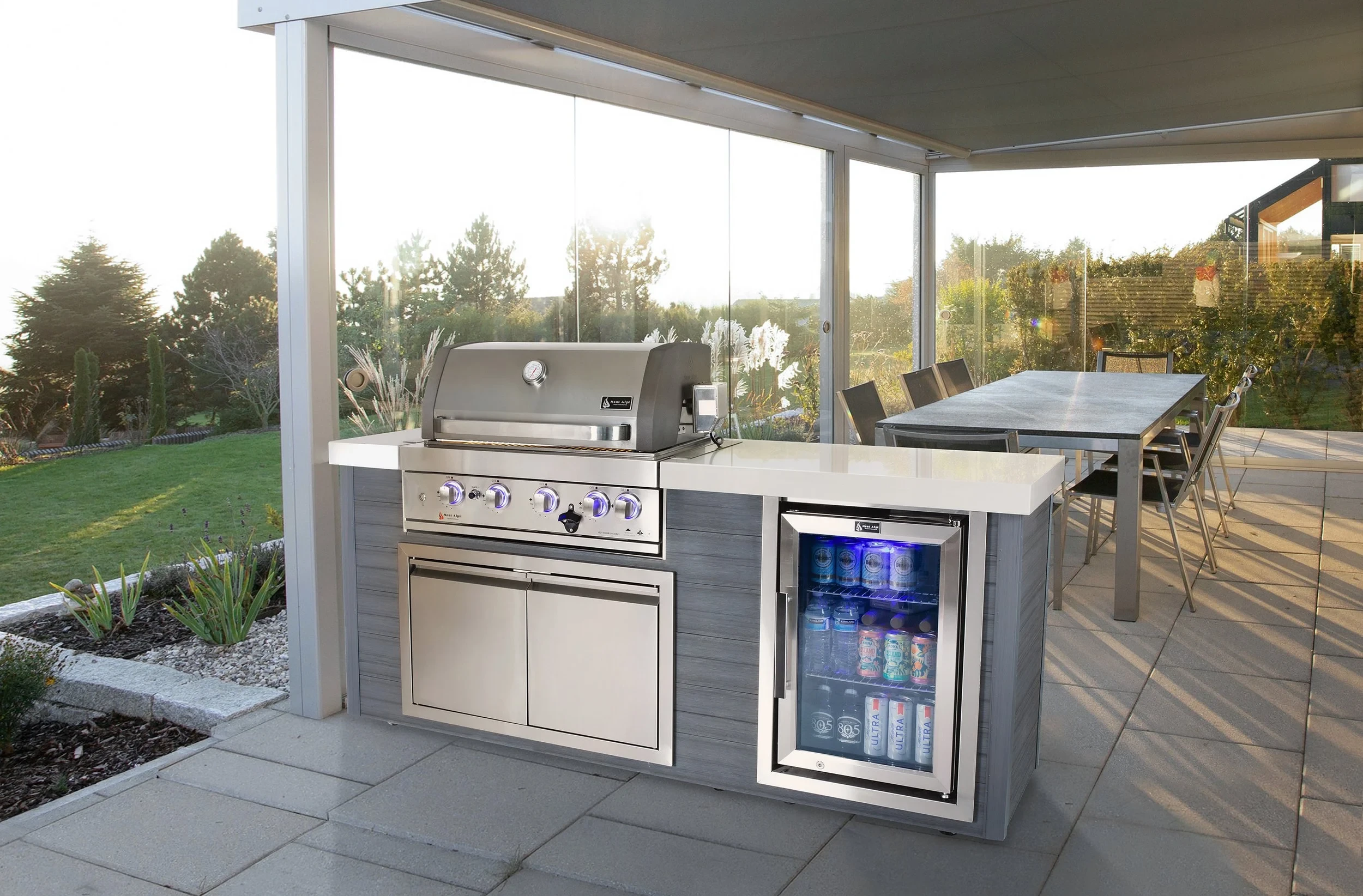 4-burner Artwood Island In Stainless Steel MA400AW