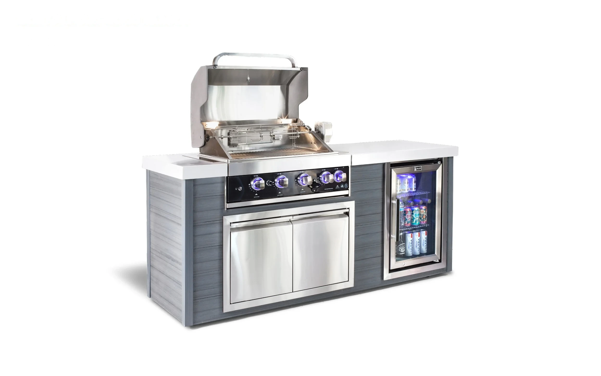 4-burner Artwood Island In Black Stainless Steel MA400AWBSS