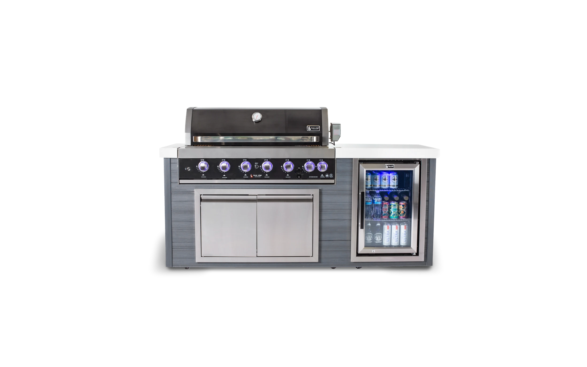 6-burner Artwood Island In Black Stainless Steel MA805AWBSS