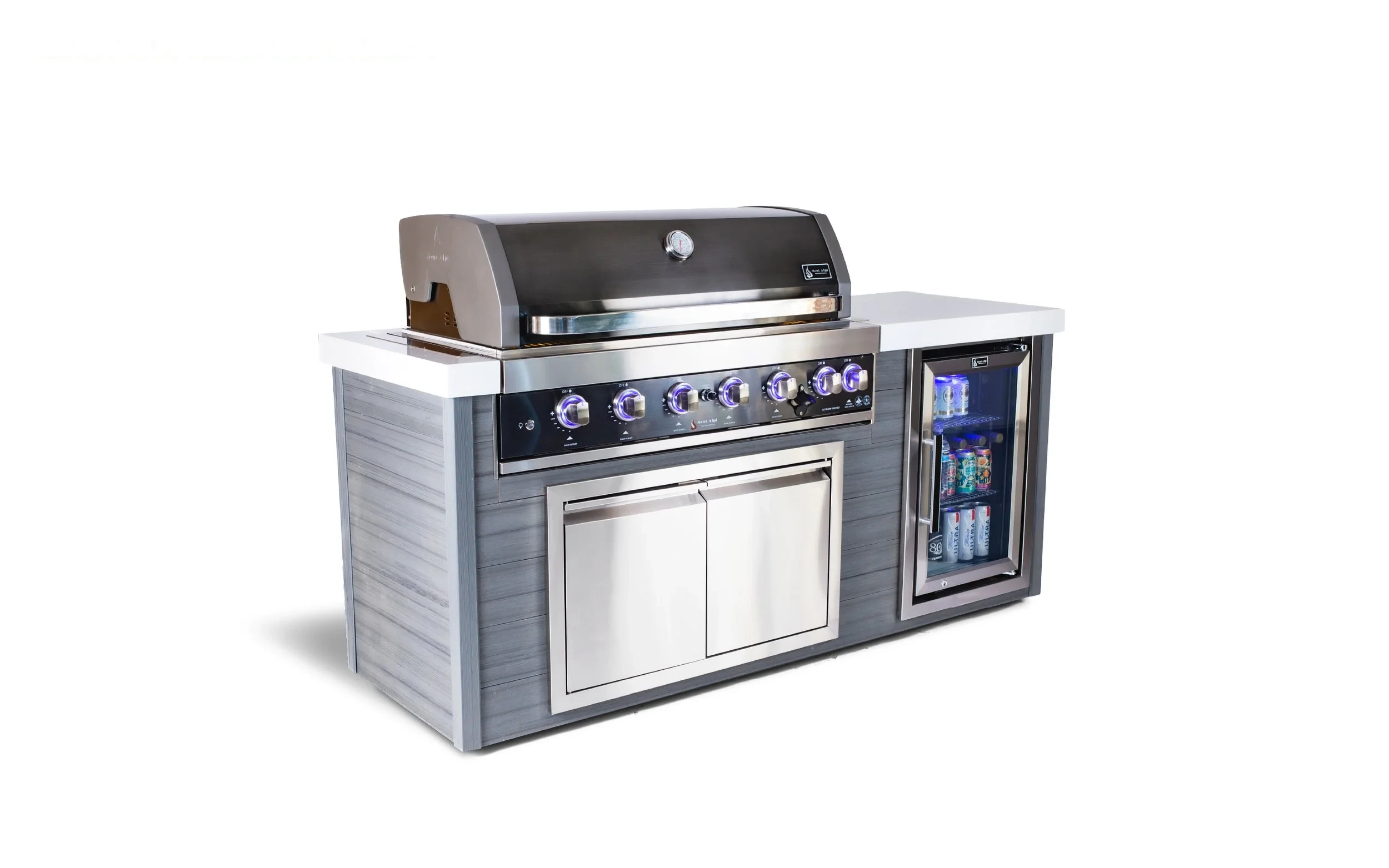 6-burner Artwood Island In Black Stainless Steel MA805AWBSS