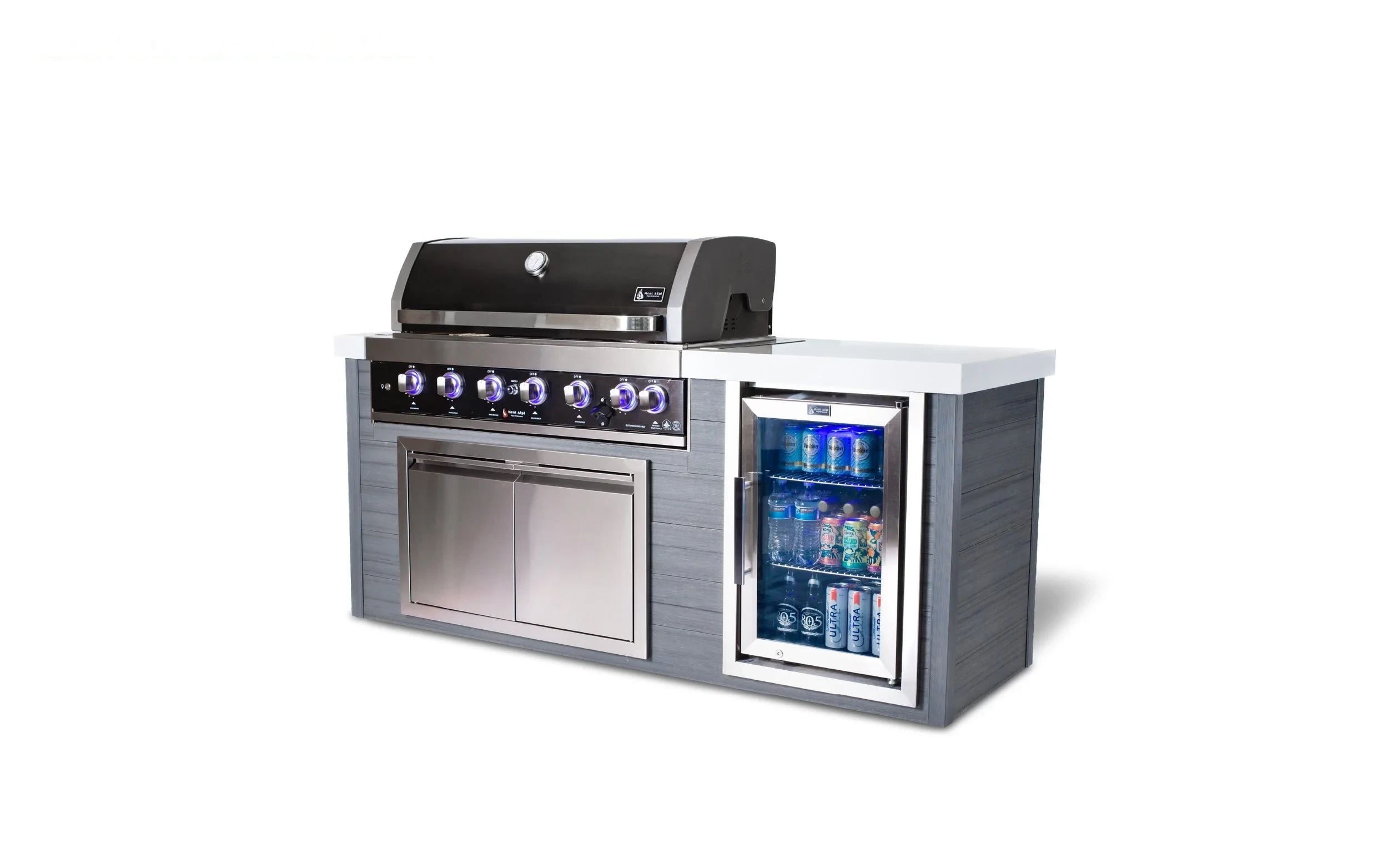 6-burner Artwood Island In Black Stainless Steel MA805AWBSS
