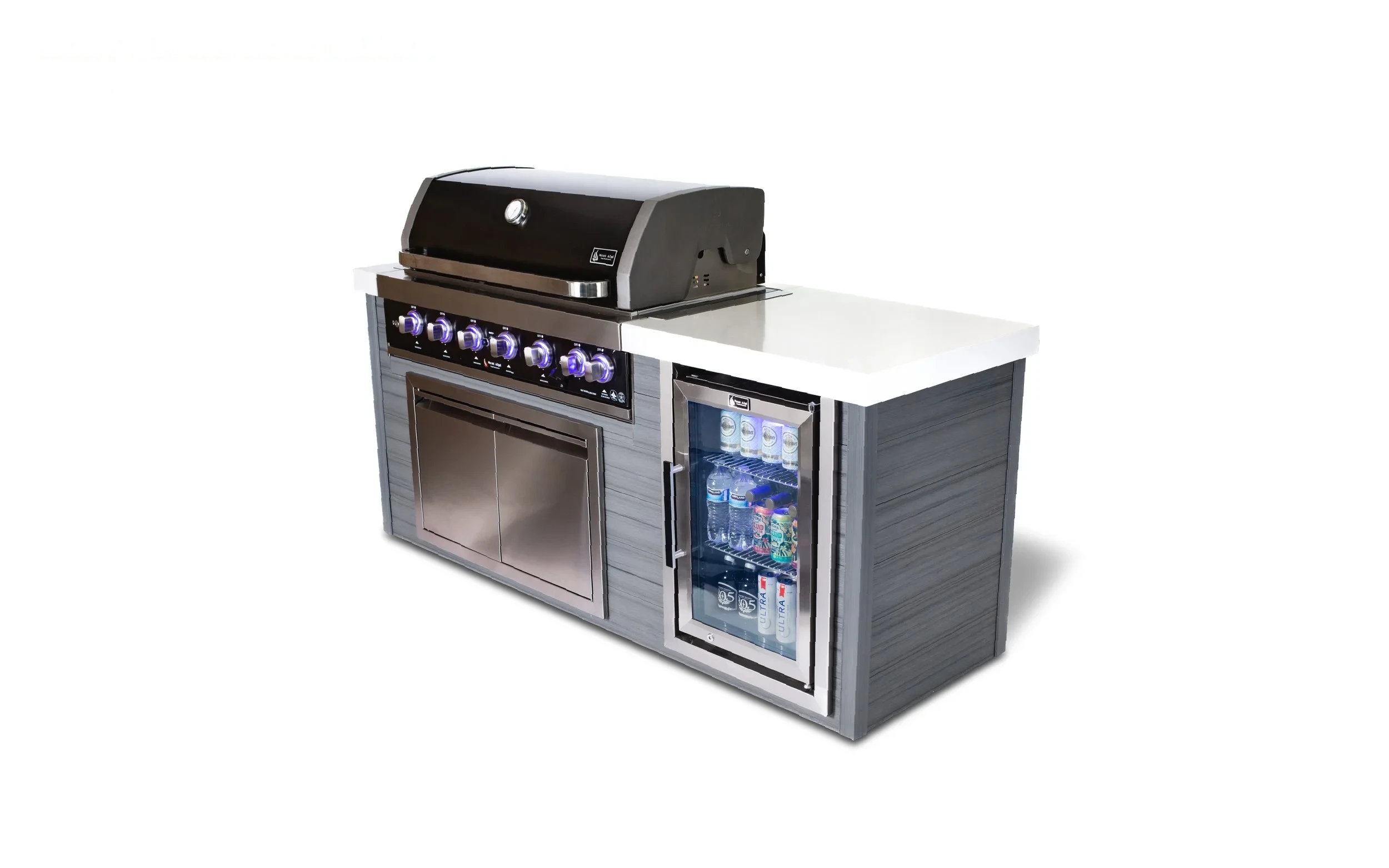 6-burner Artwood Island In Black Stainless Steel MA805AWBSS