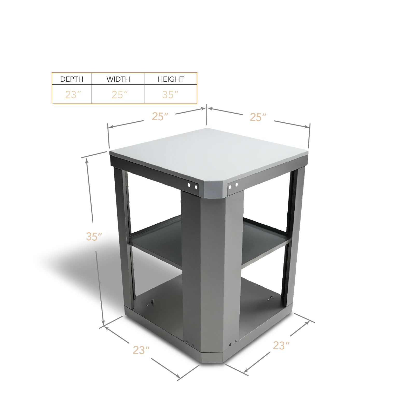 90-degree Corner Cart MA90C