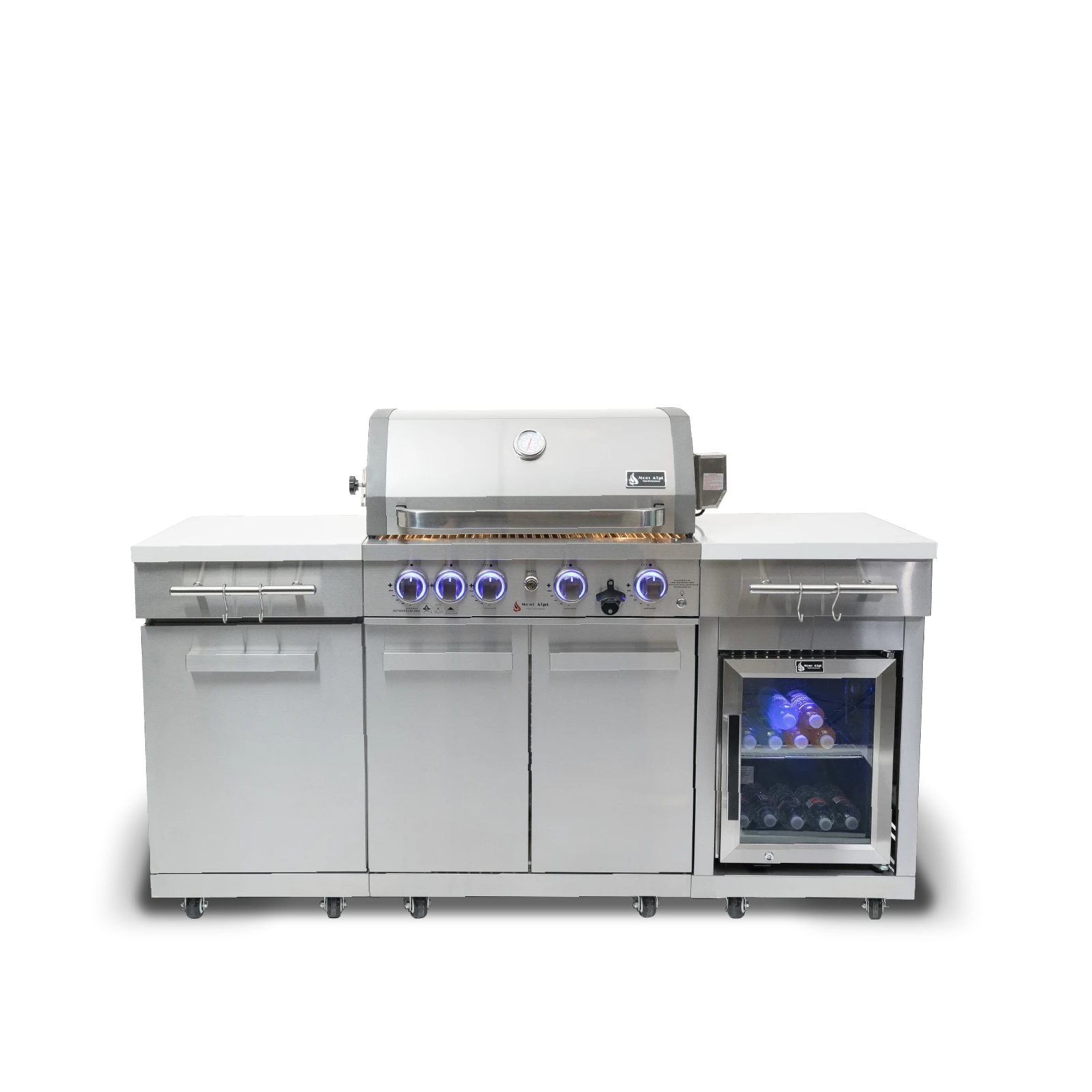 Compact Island With Refrigerator MA957FCRS