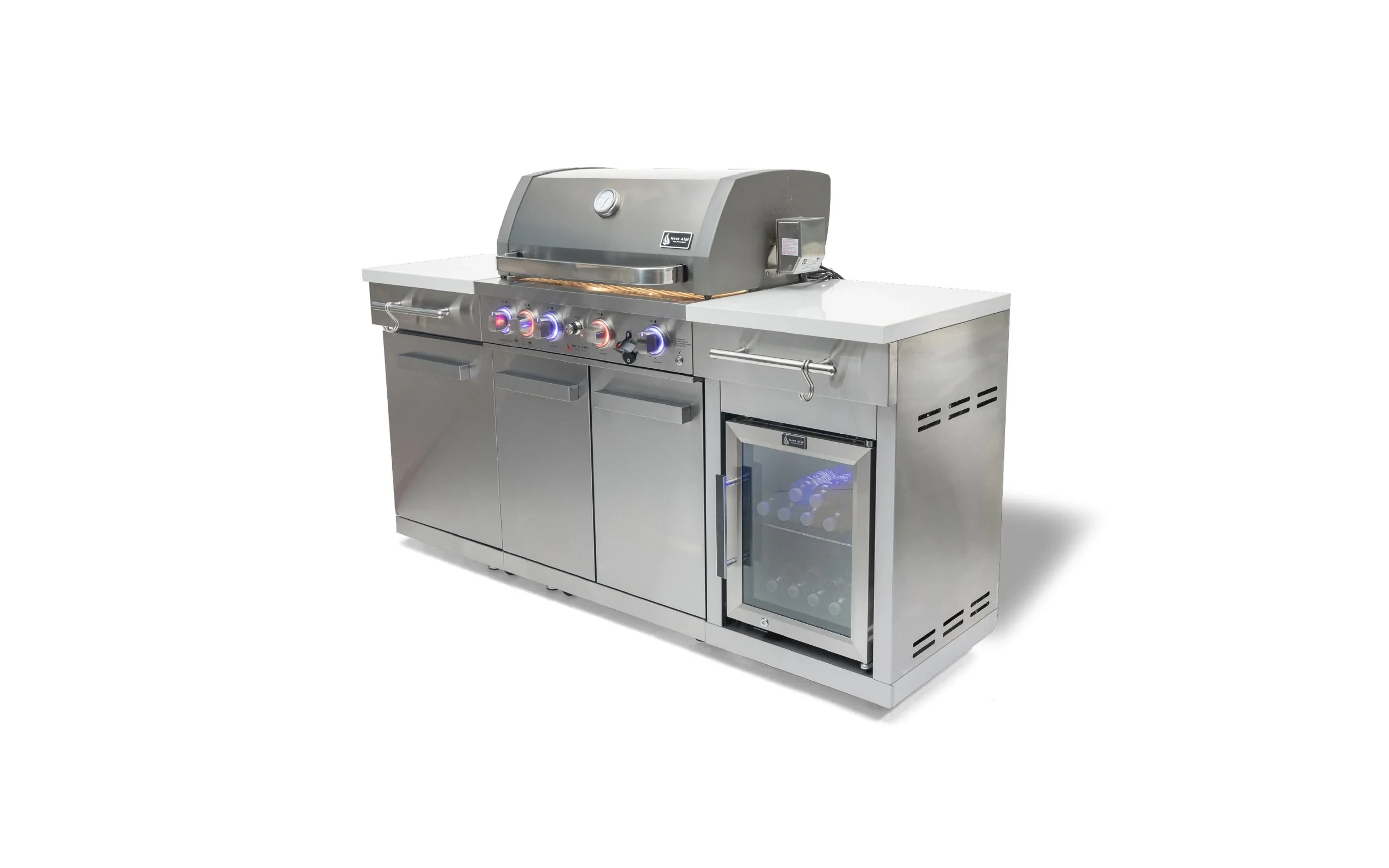 Compact Island With Refrigerator MA957FCRS