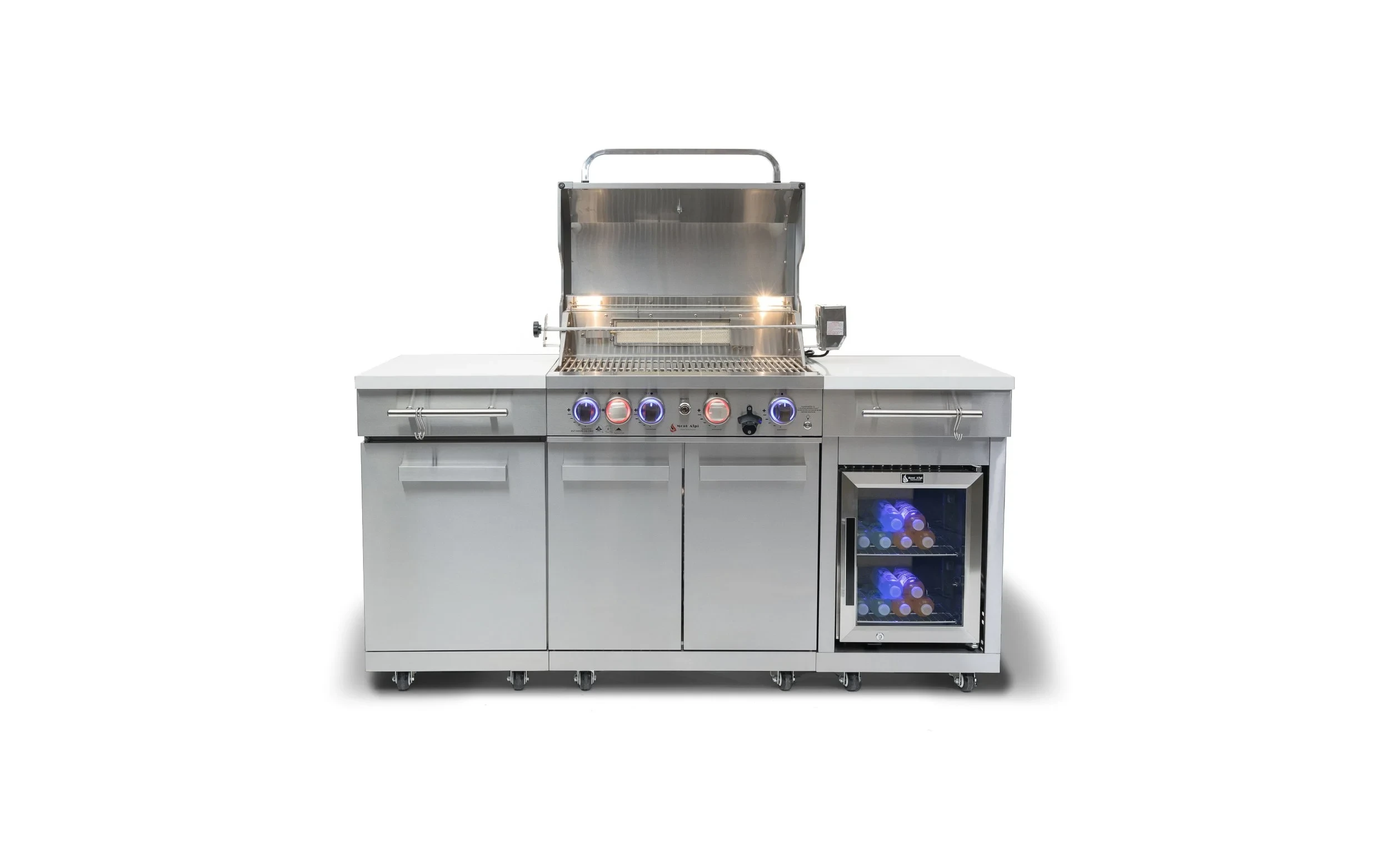 Compact Island With Refrigerator MA957FCRS