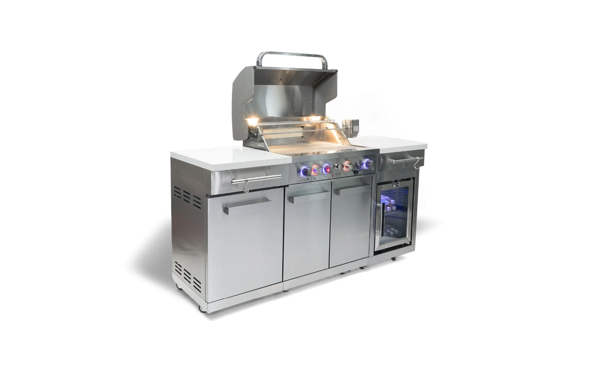 Compact Island With Refrigerator MA957FCRS