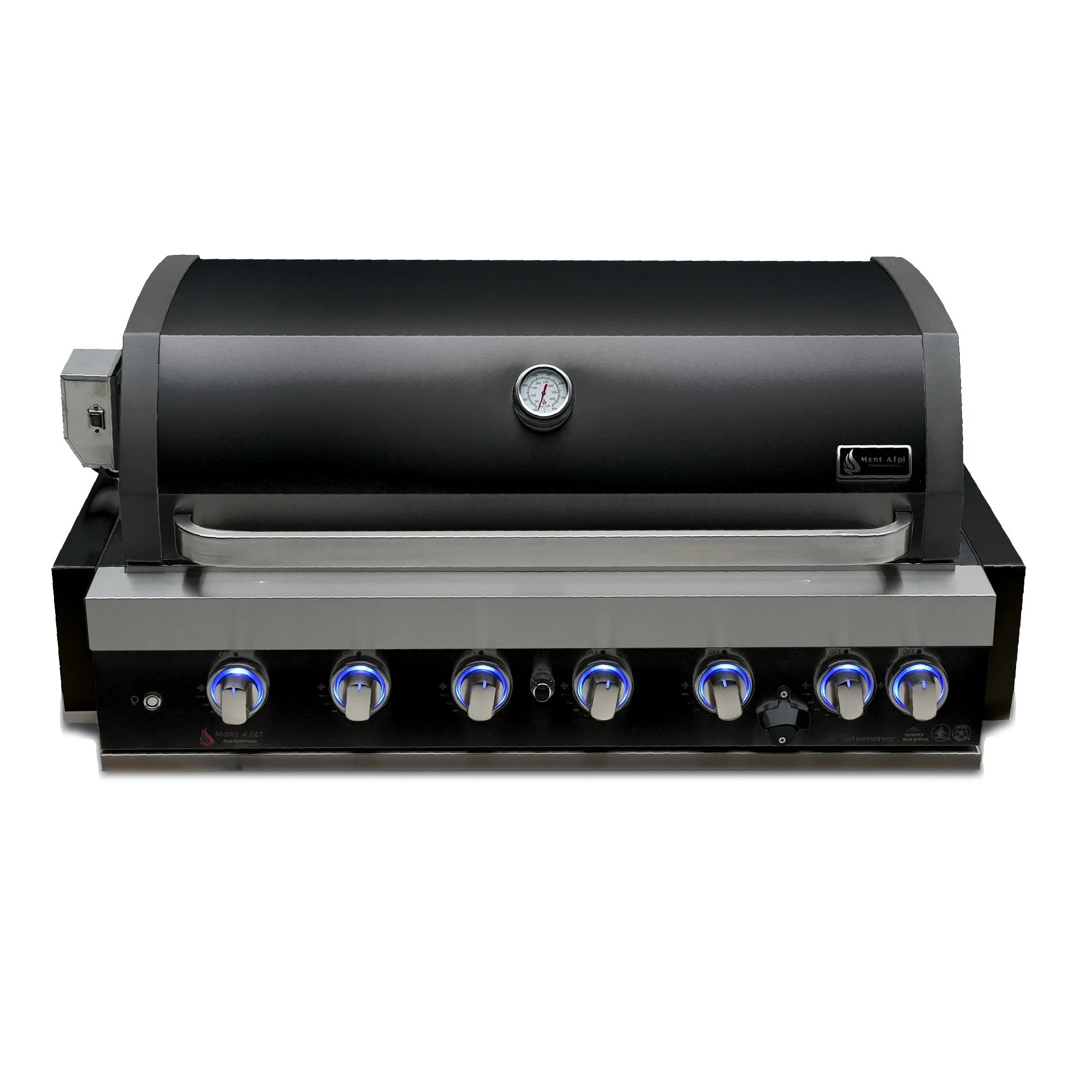 44" Black Stainless Steel Built-in Grill MABI805BSS