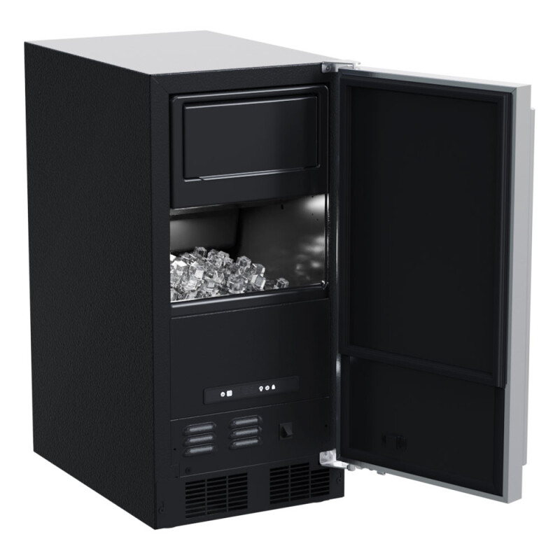 15-In Low Profile Built-In Clear Ice Machine, Gravity Drain Application MACL215SS01B