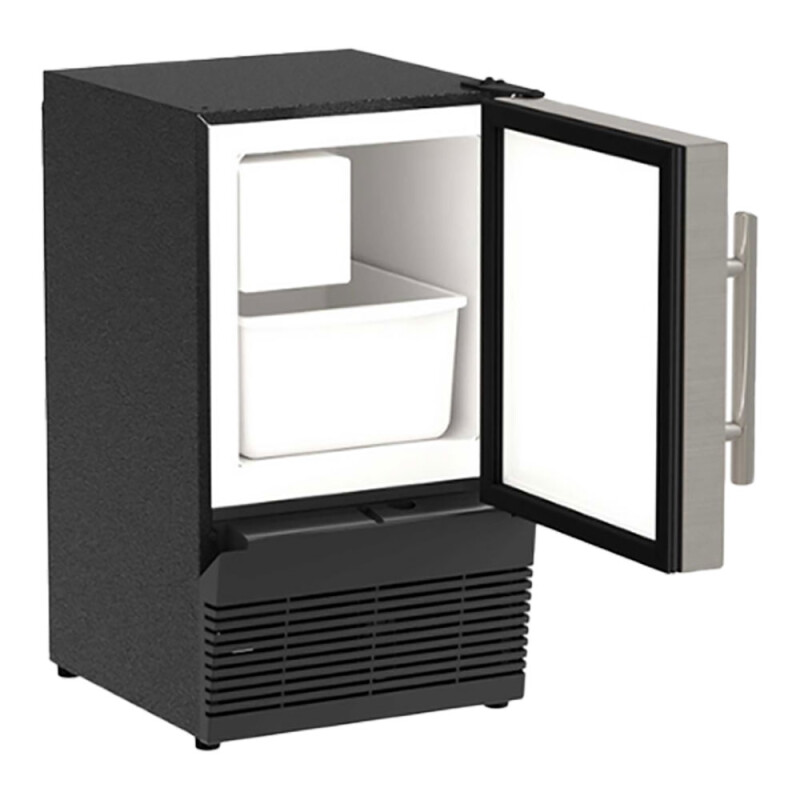14-In Low Profile Compact Crescent Ice Machine MACR214SS01B
