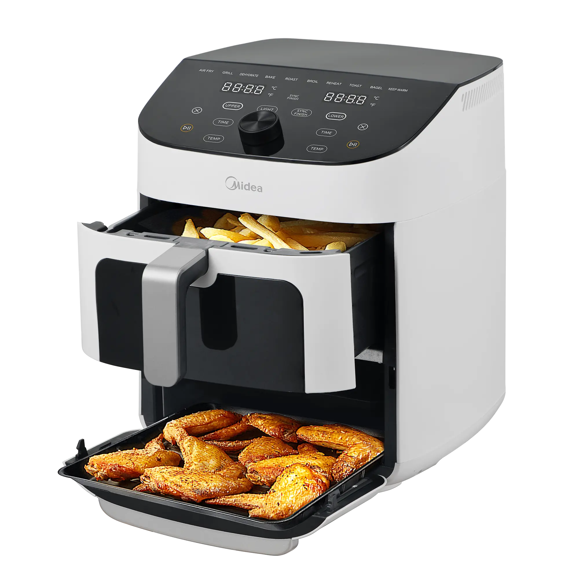 11 qt. 10-in-1 Dual-Zone Air Fryer Oven MAD1119DBPW