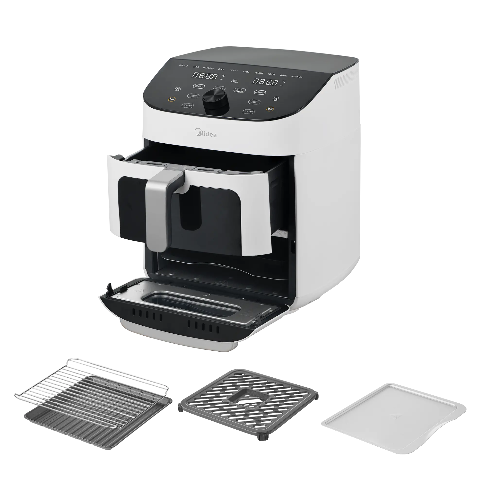 11 qt. 10-in-1 Dual-Zone Air Fryer Oven MAD1119DBPW