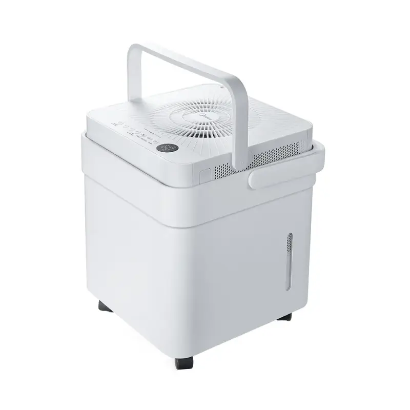 50 pt. Cube Dehumidifier with Built-in Pump and Ionizer for Spaces up to 4,500 sq. ft. MAD50PS1BQGR