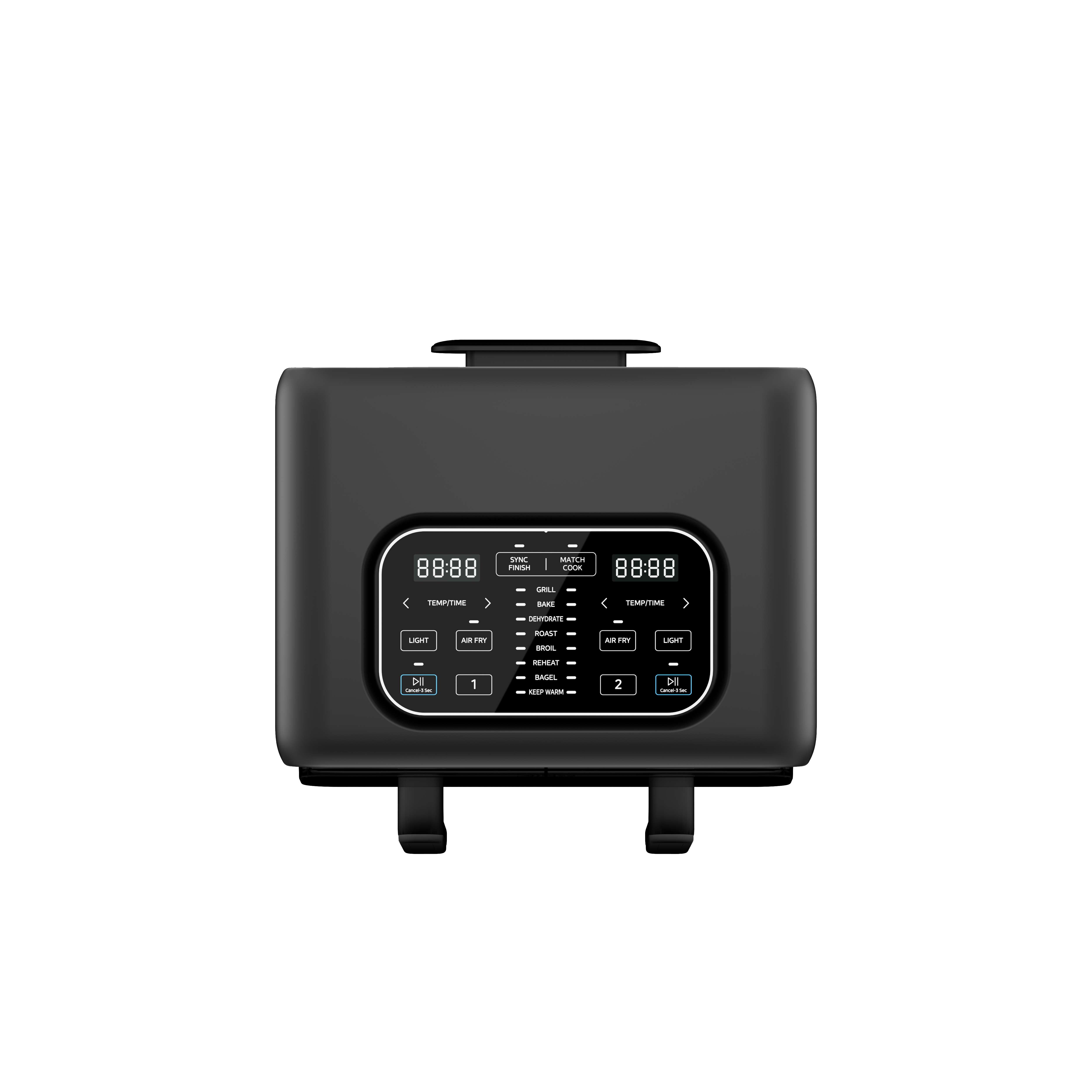 8.4 qt. 9-in-1 Dual-Zone Air Fryer Oven MAD861D8ADKL