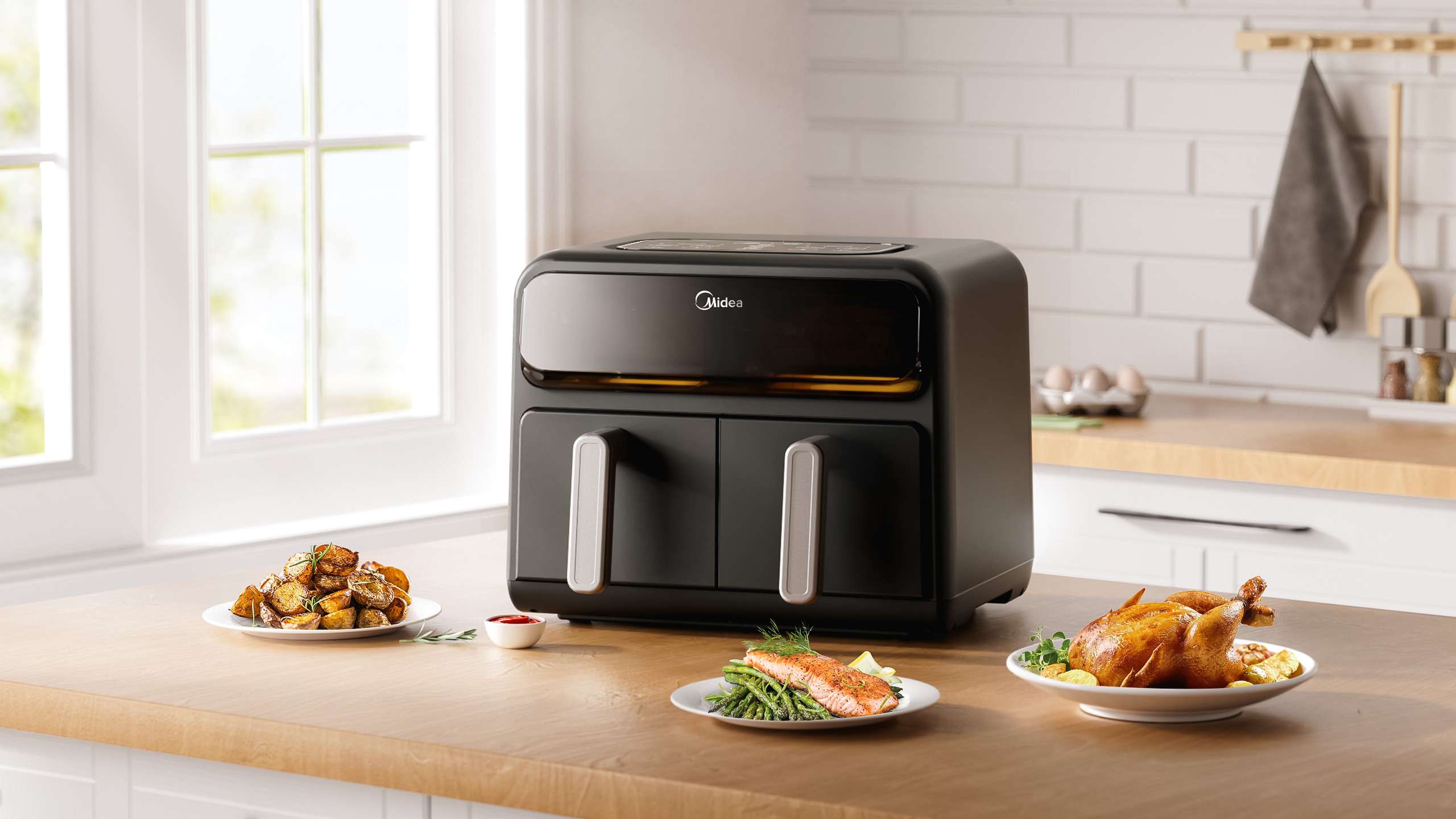8.4 qt. 9-in-1 Dual-Zone Air Fryer Oven MAD861D8ADKL