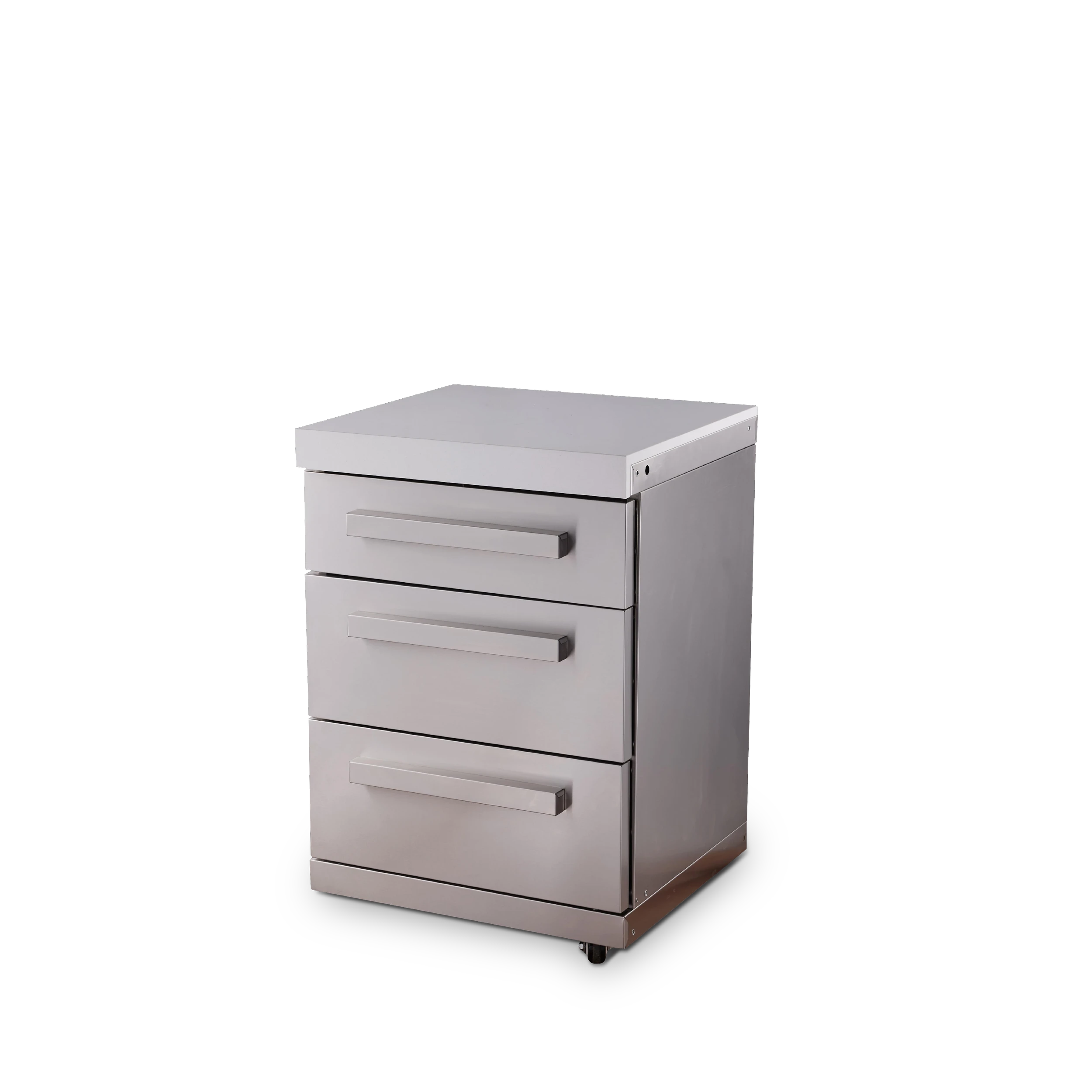 Extra Drawers Cabinet Module In Stainless Steel For Deluxe And Original Series Outdoor Kitchens MADRWSS
