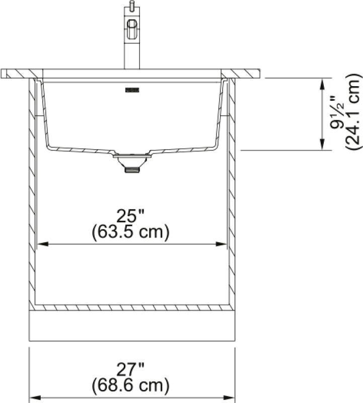 Maris Undermount Sink view 3