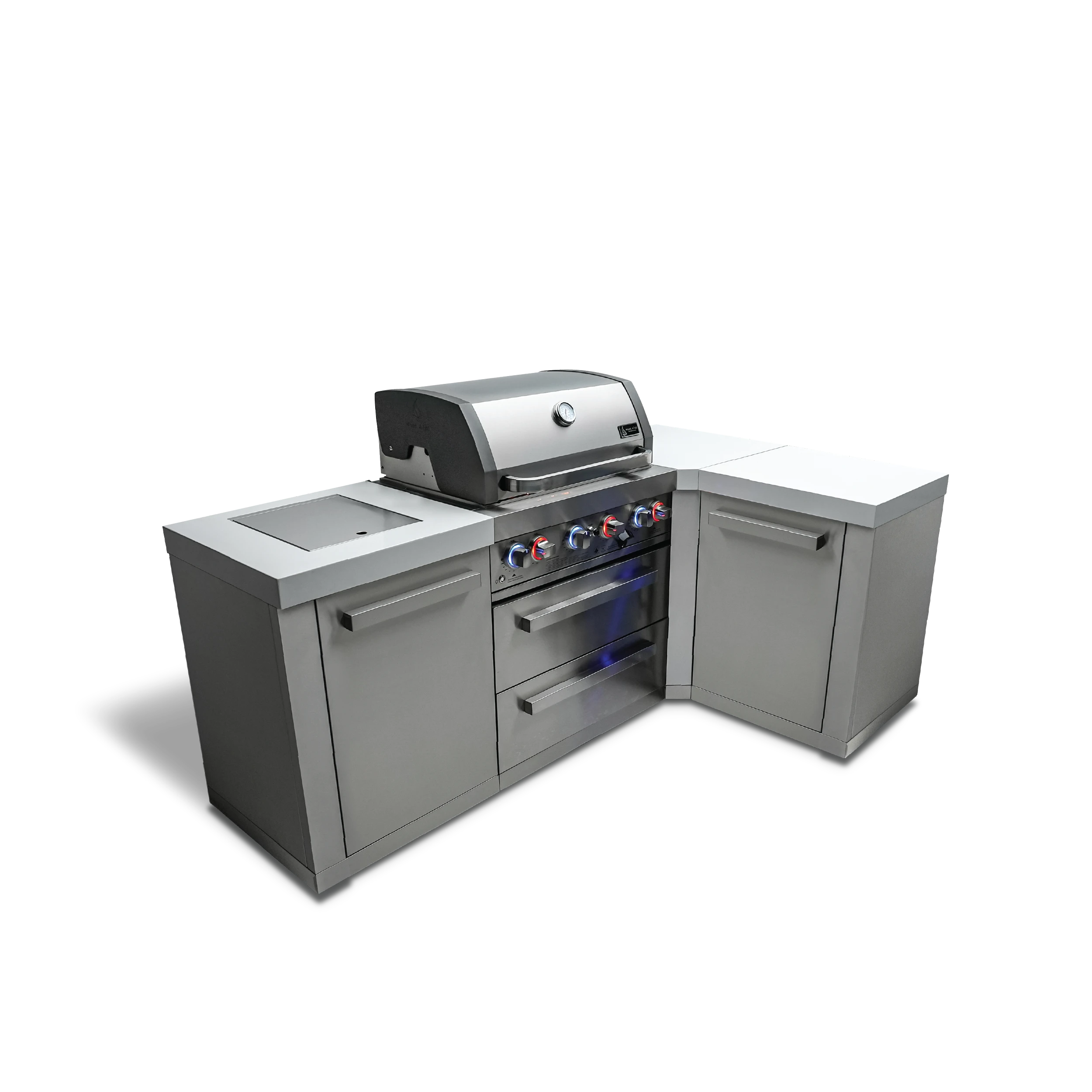 4-burner Island With A 90-degree Corner MAI40090