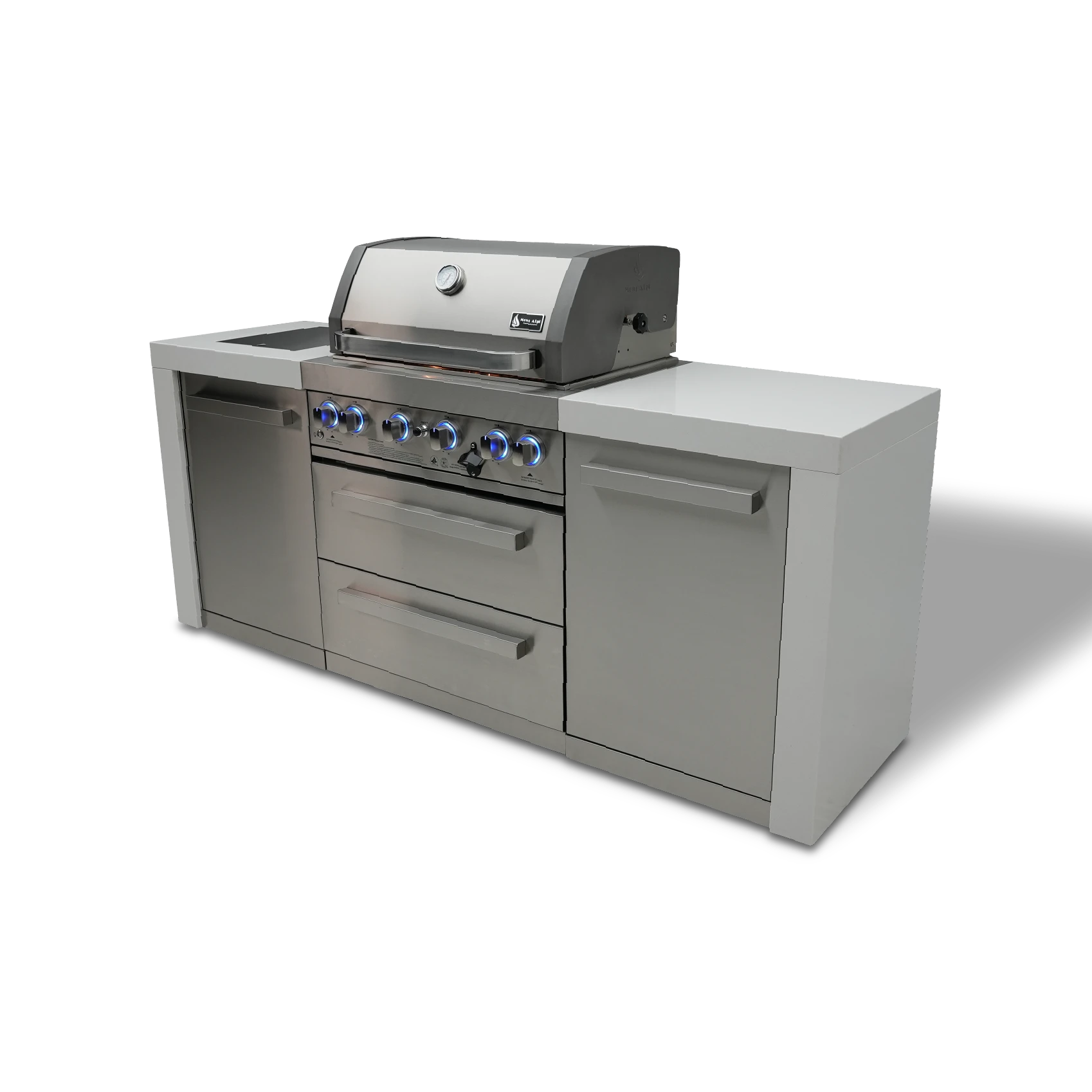 4-burner Deluxe Island MAI400D