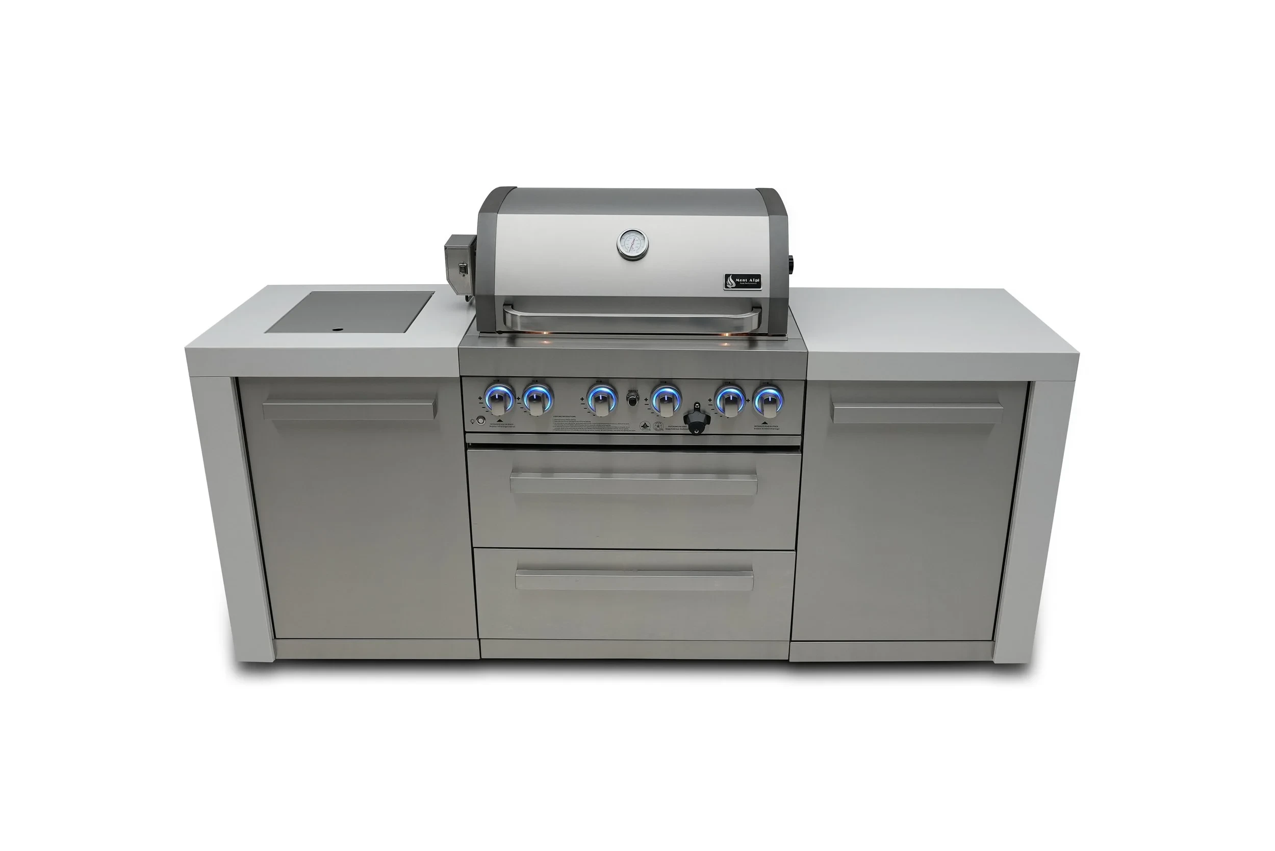 4-burner Deluxe Island MAI400D