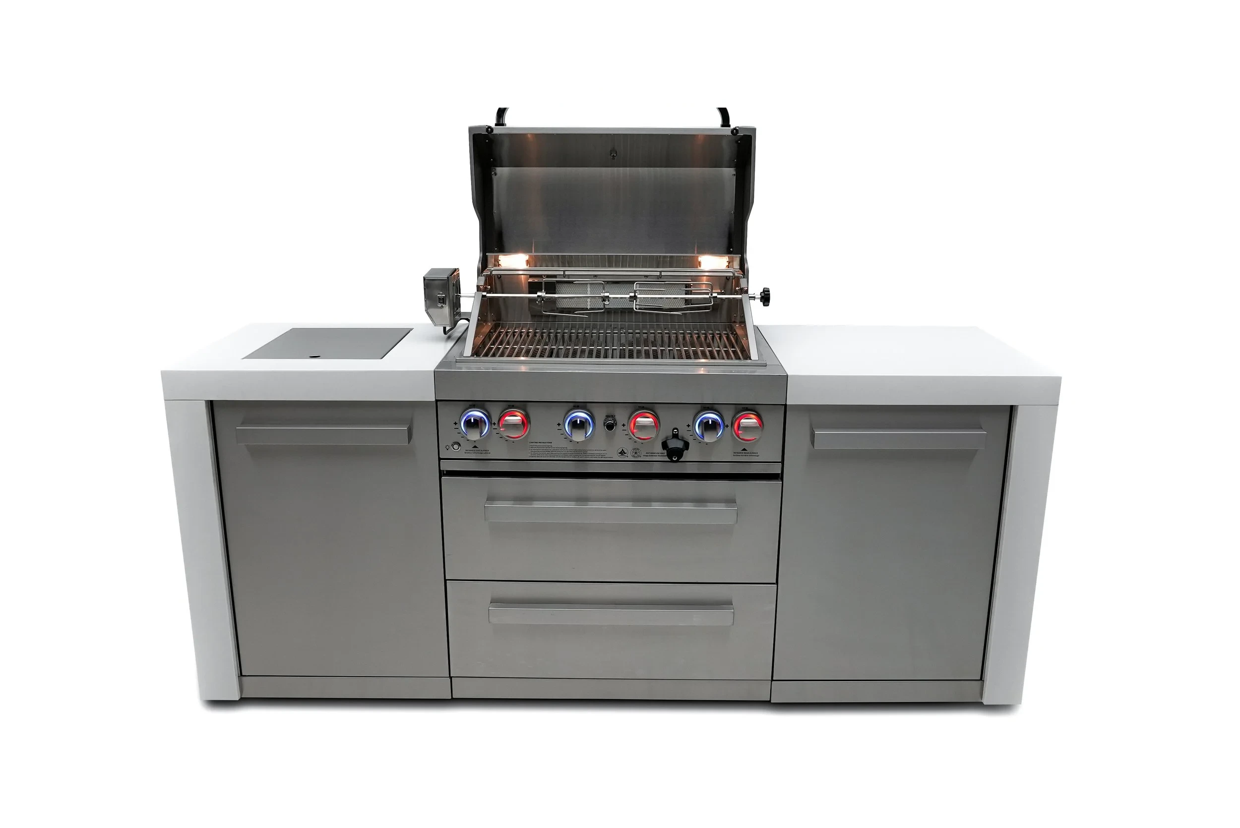 4-burner Deluxe Island MAI400D