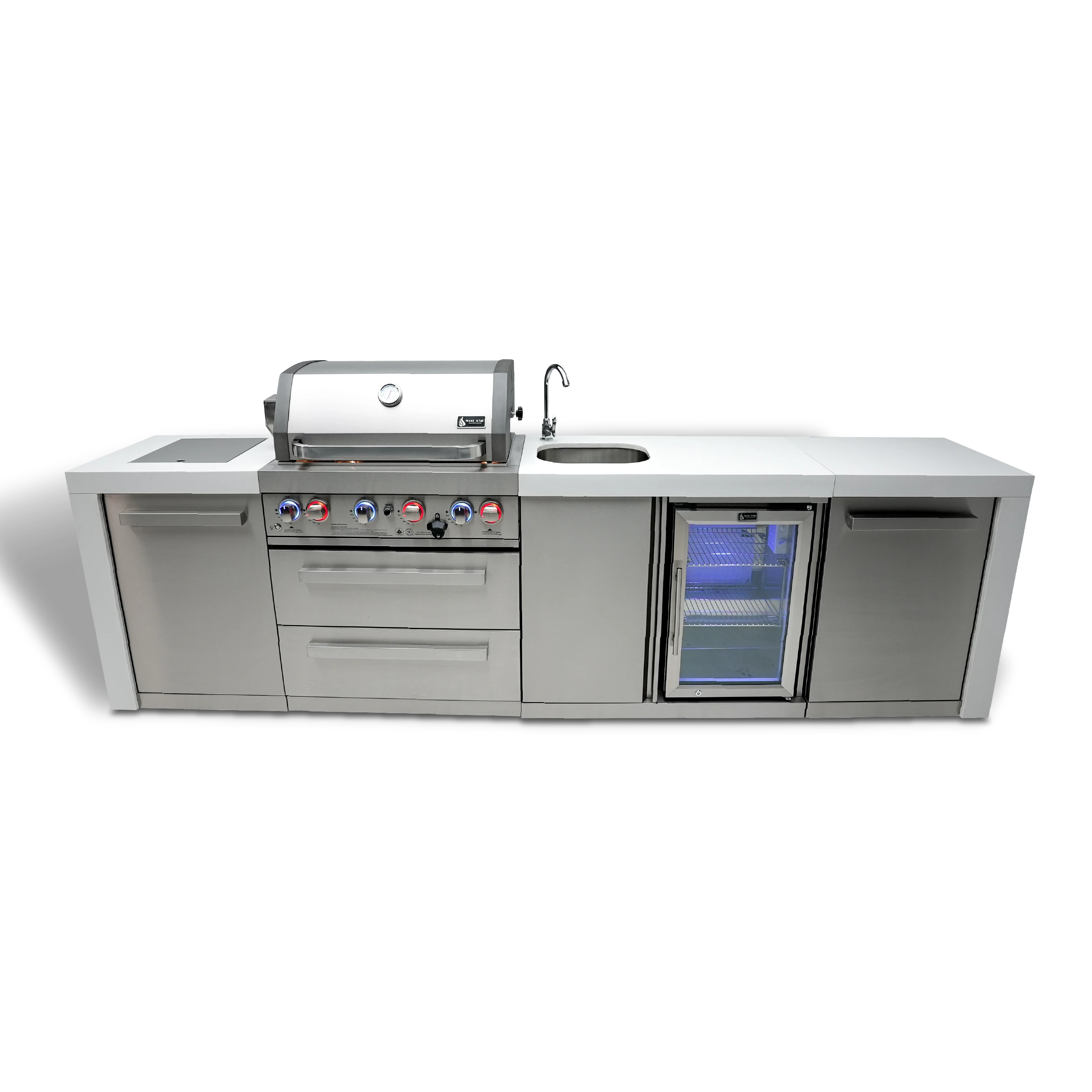 4-burner Deluxe Island With A Beverage Center MAI400DBEV