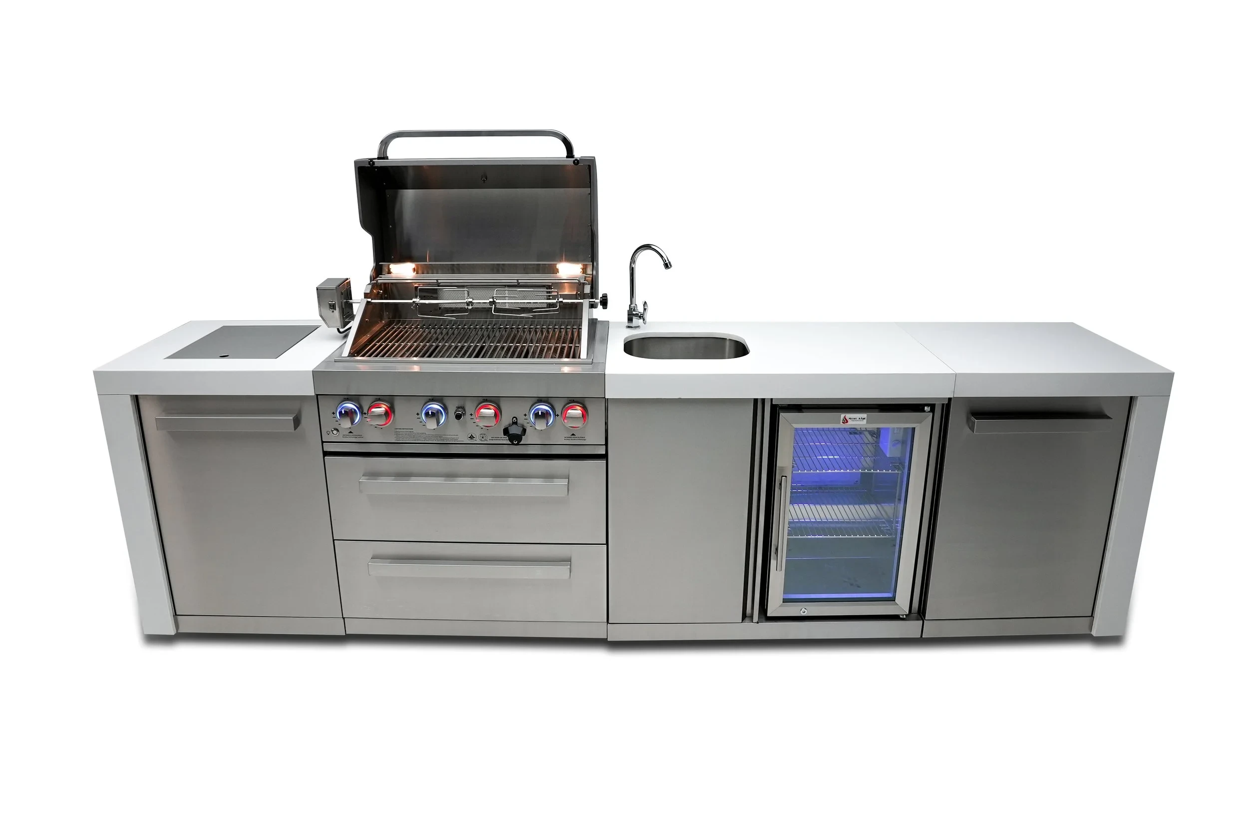 4-burner Deluxe Island With A Beverage Center MAI400DBEV