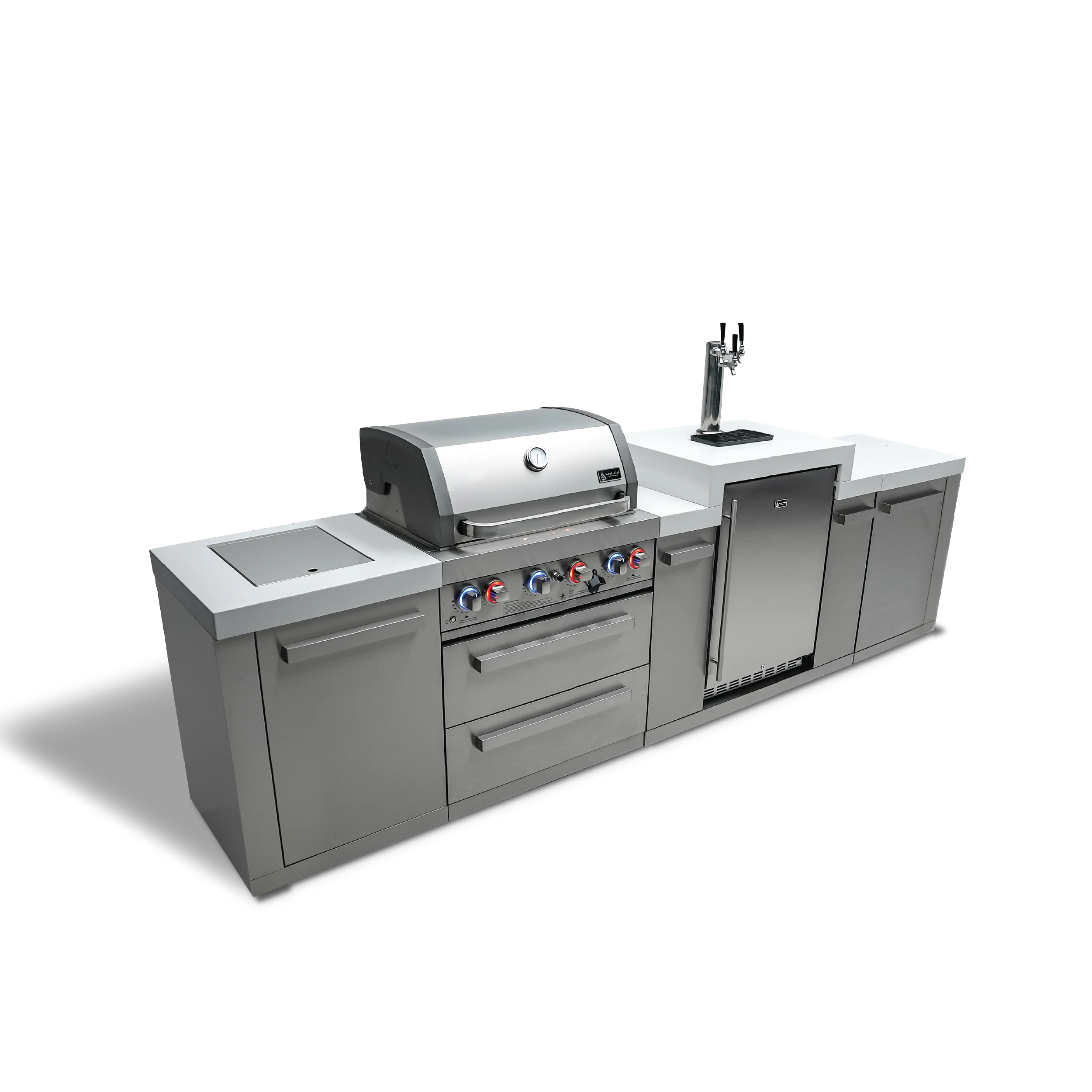 4-burner Original Series Island With Kegerator MAI400KEG