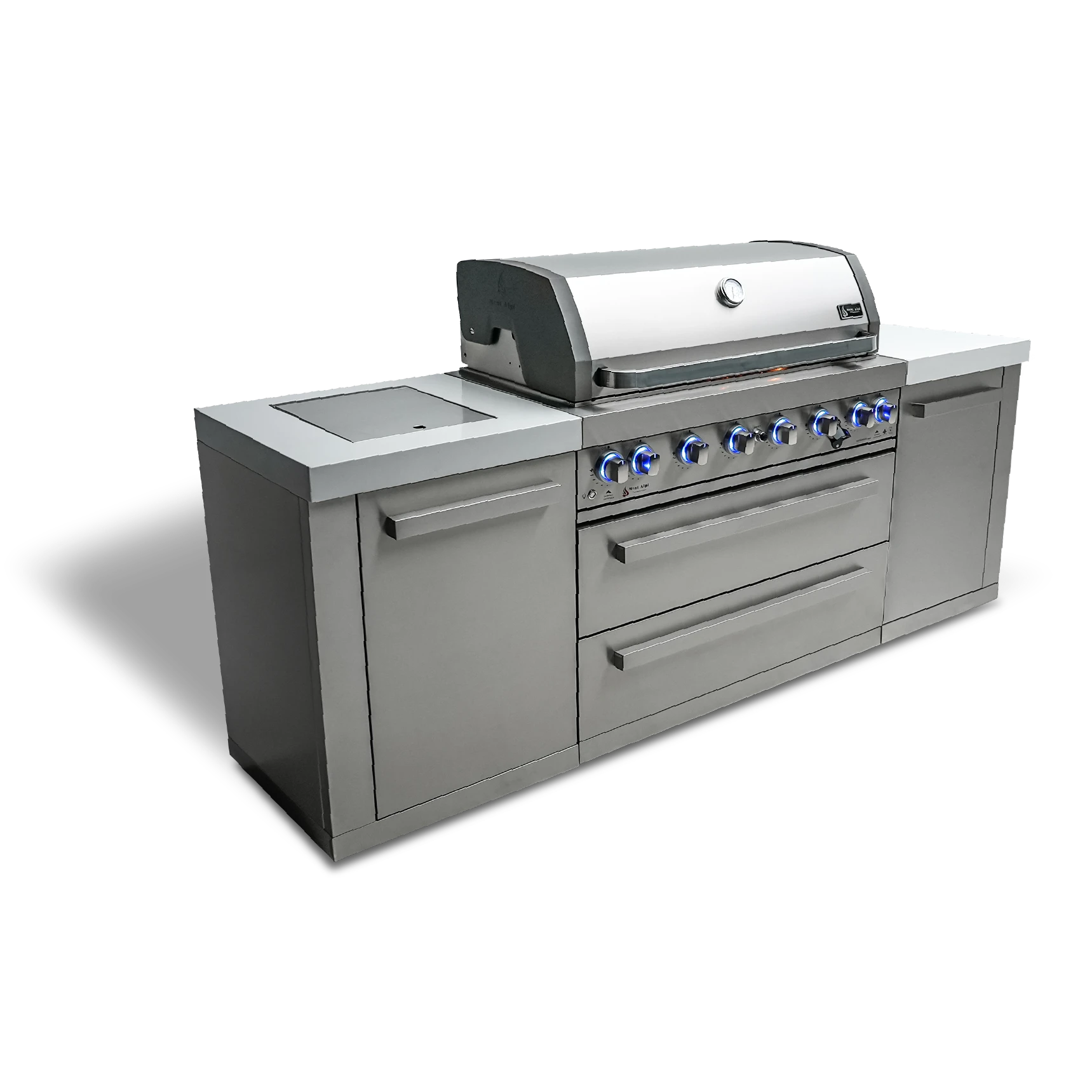 6-burner Island MAI805