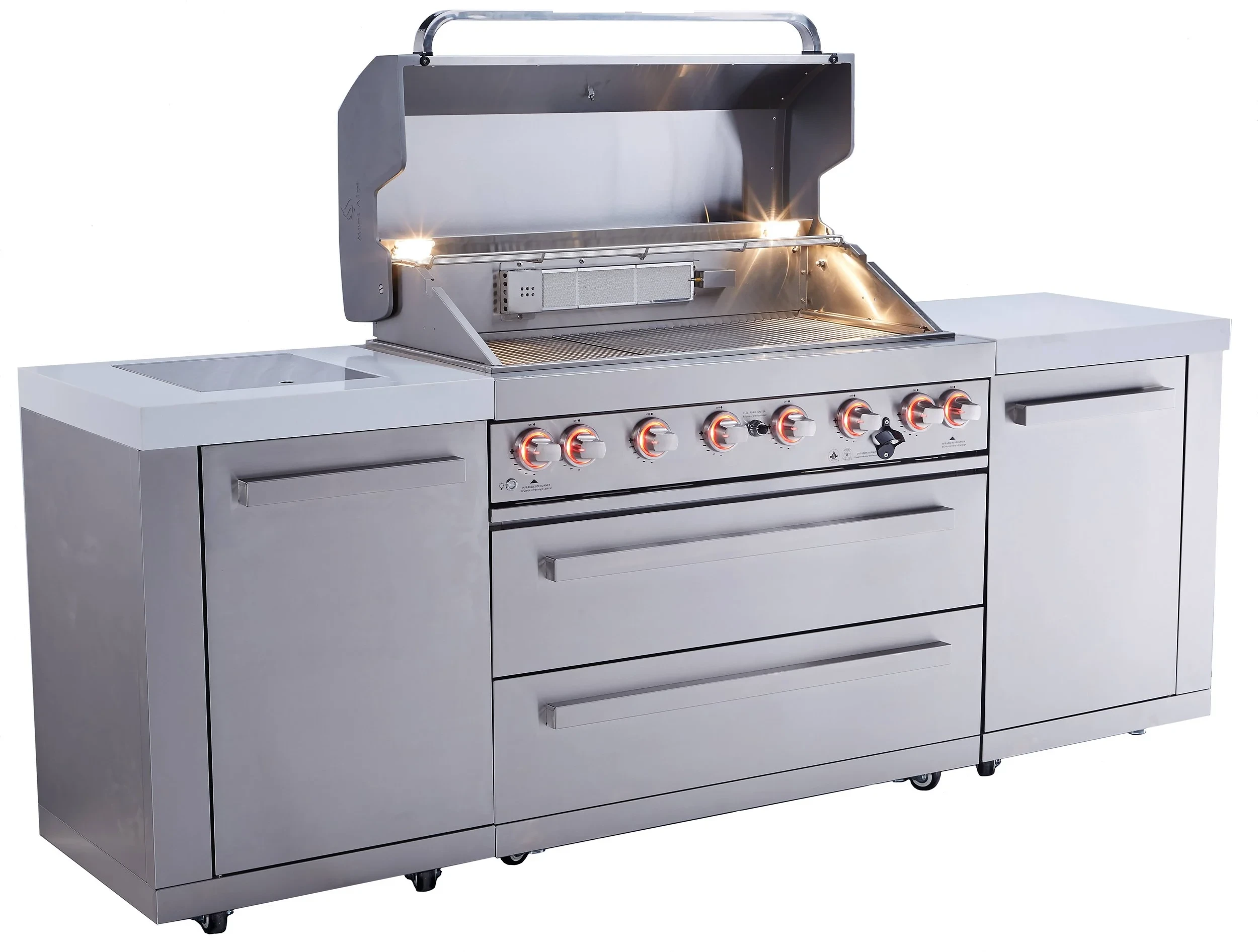 6-burner Island MAI805