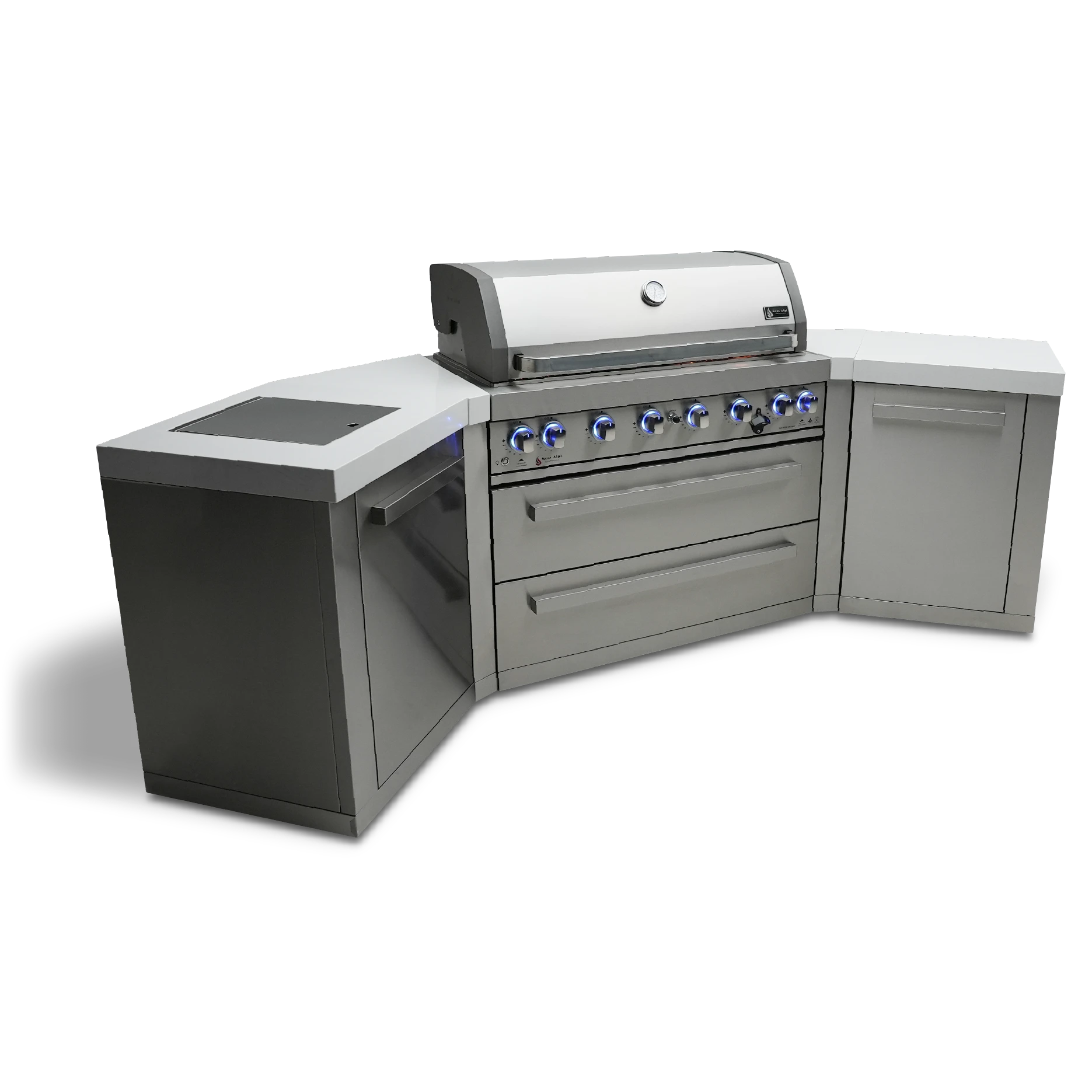 6-burner Island With 45-degree Corners MAI80545