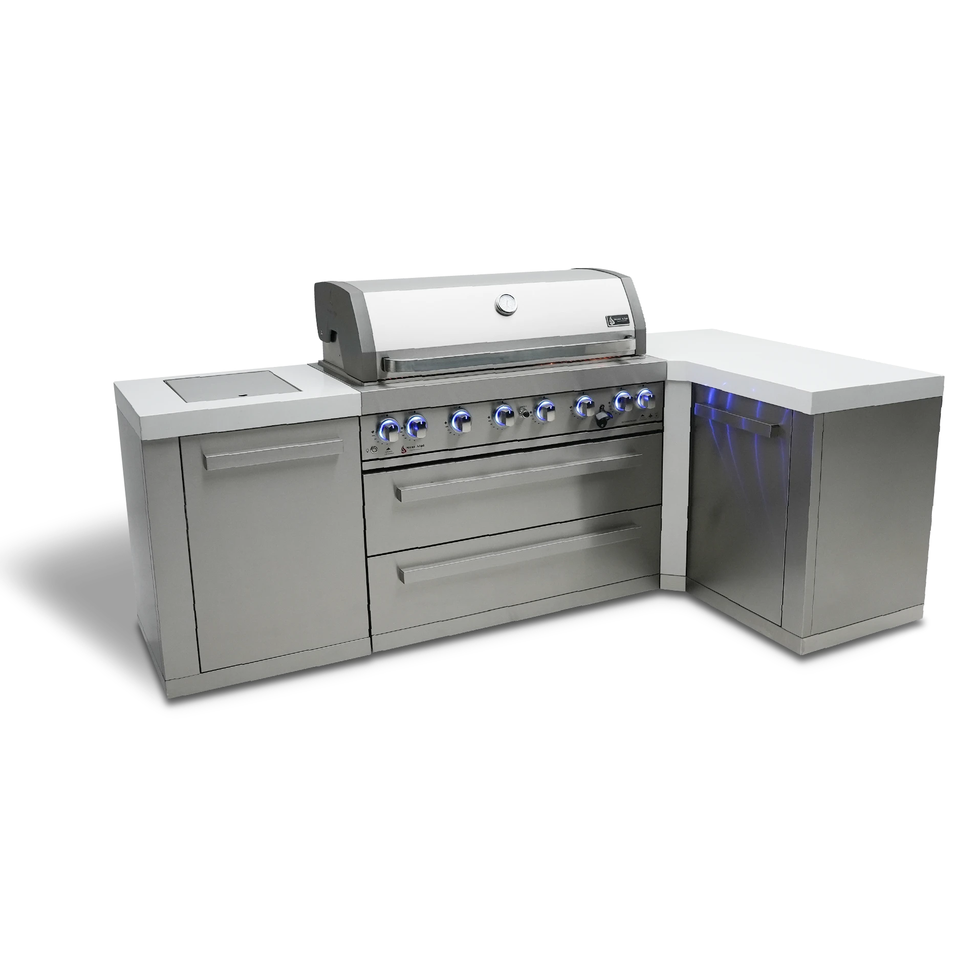 6-burner Island With A 90-degree Corner MAI80590