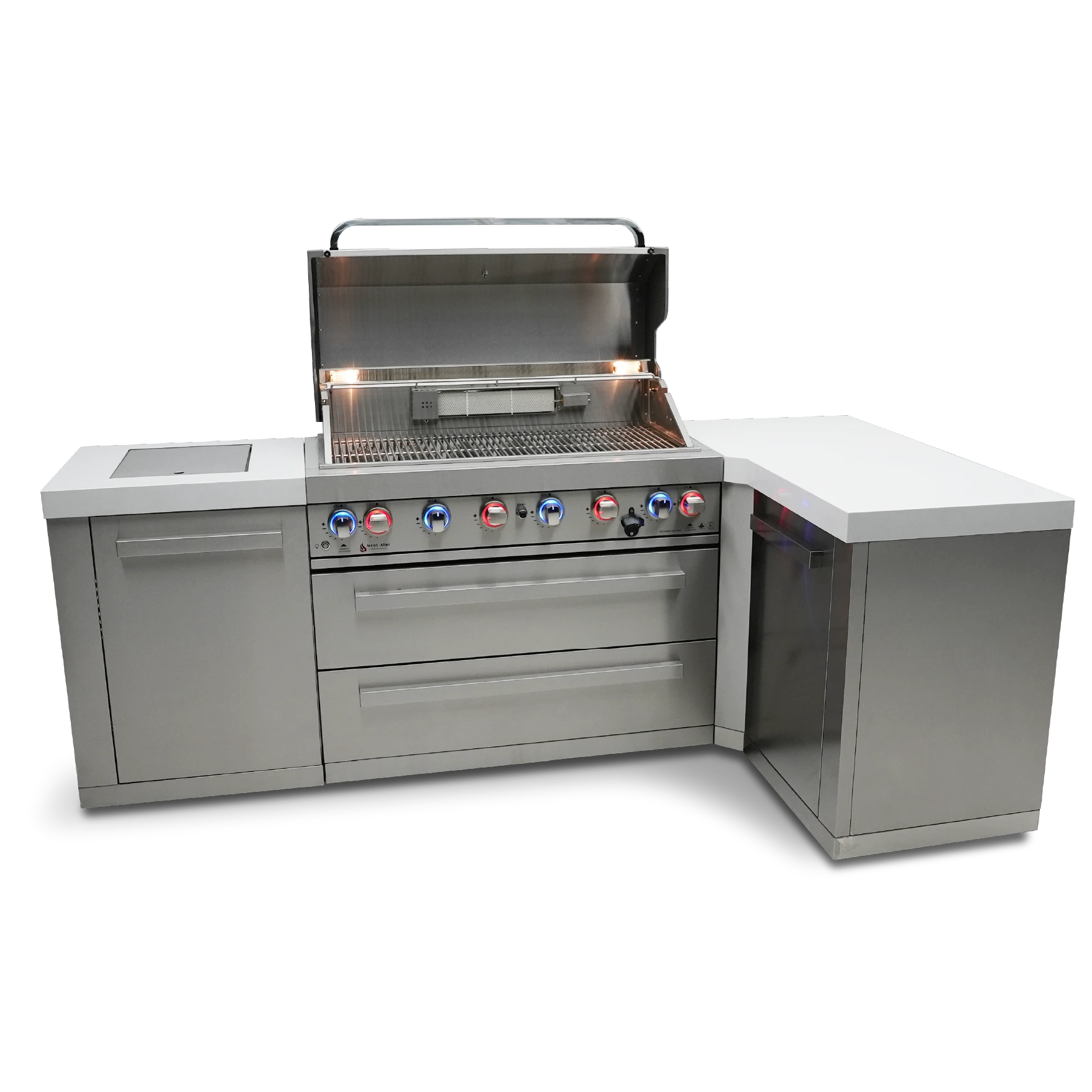 6-burner Island With A 90-degree Corner MAI80590