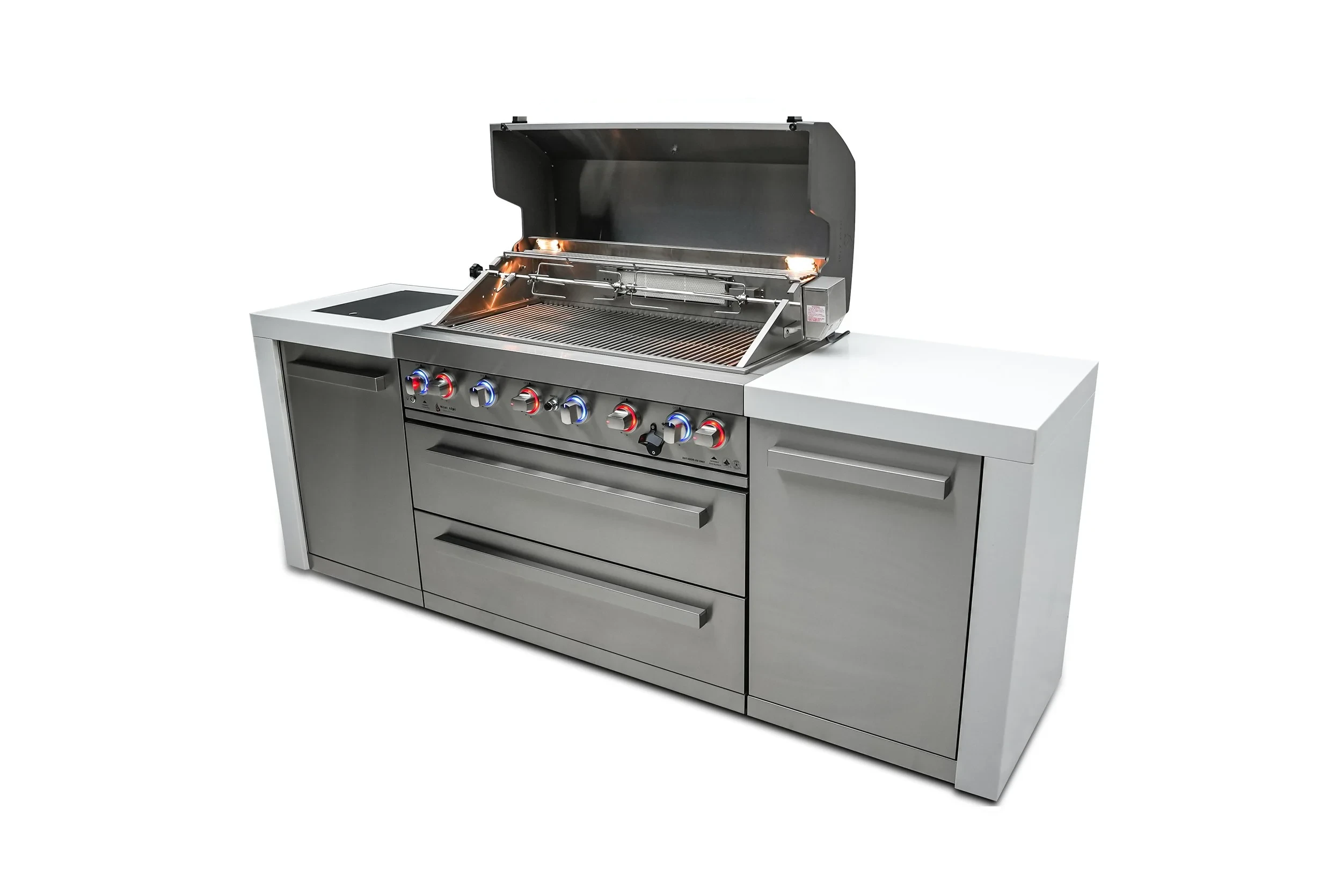6-burner Deluxe Island MAI805D