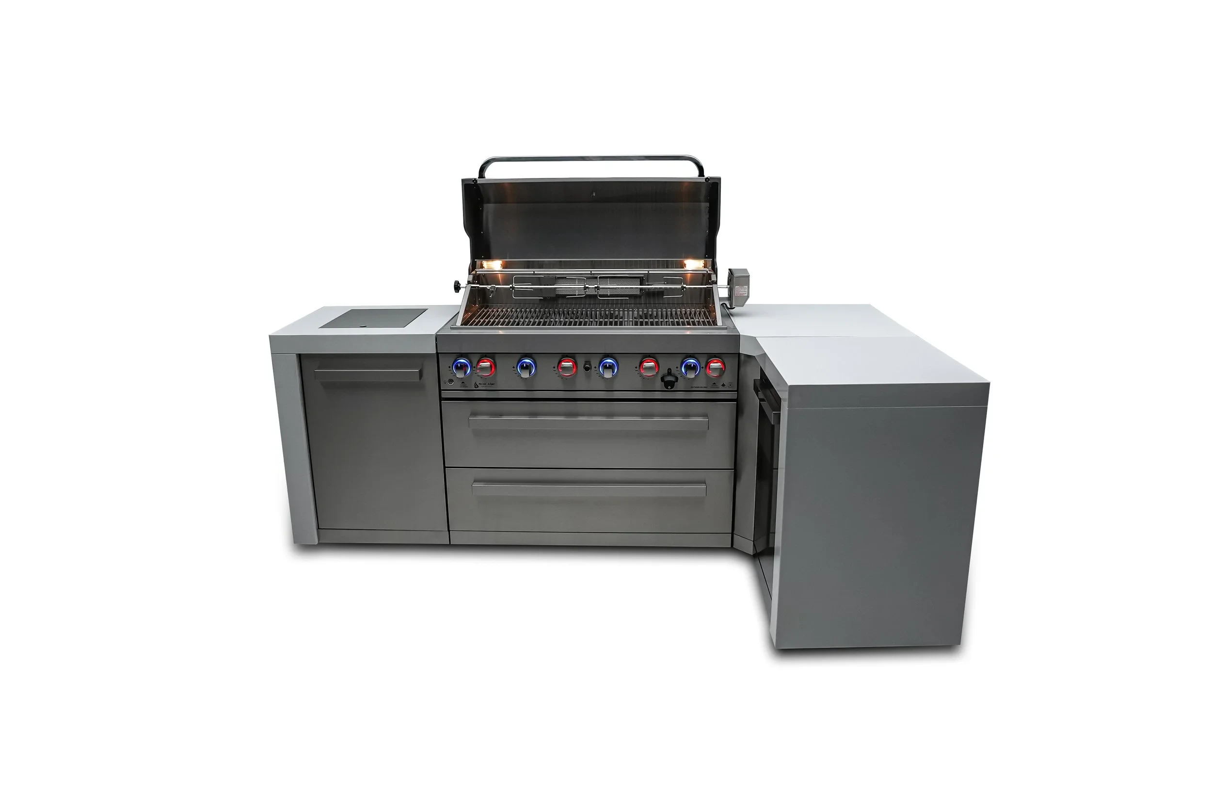 6-burner Deluxe Island With A 90-degree Corner MAI805D90