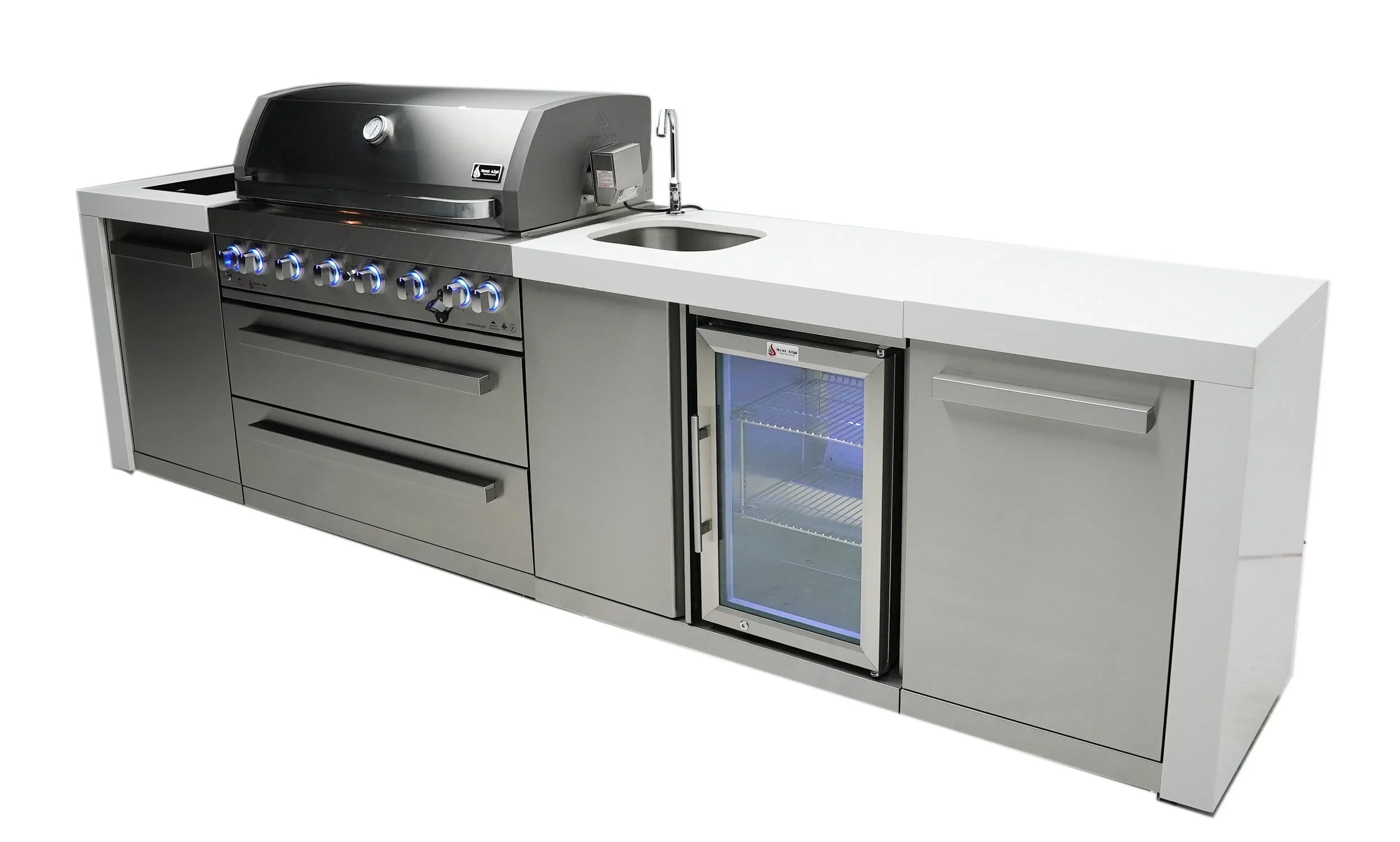 6-burner Deluxe Island With A Beverage Center MAI805DBEV