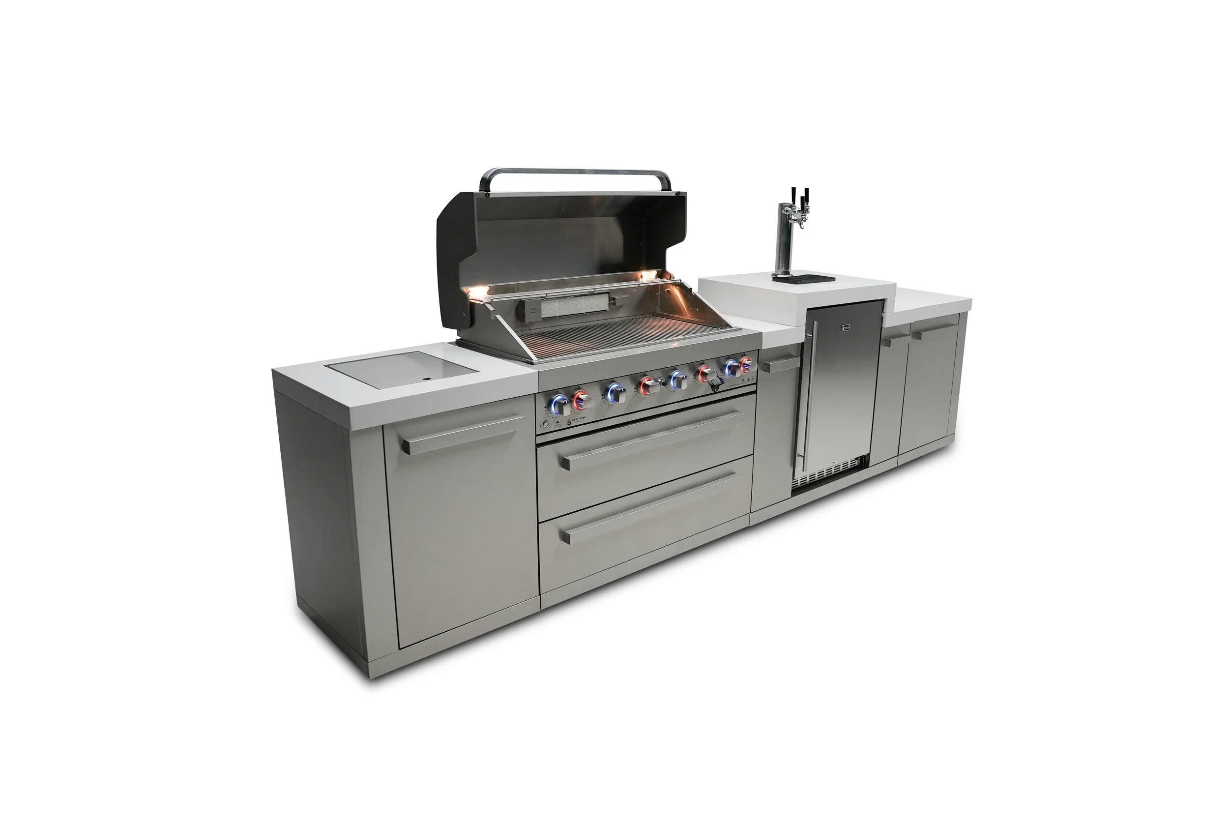 6-burner Island With A Kegerator MAI805KEG
