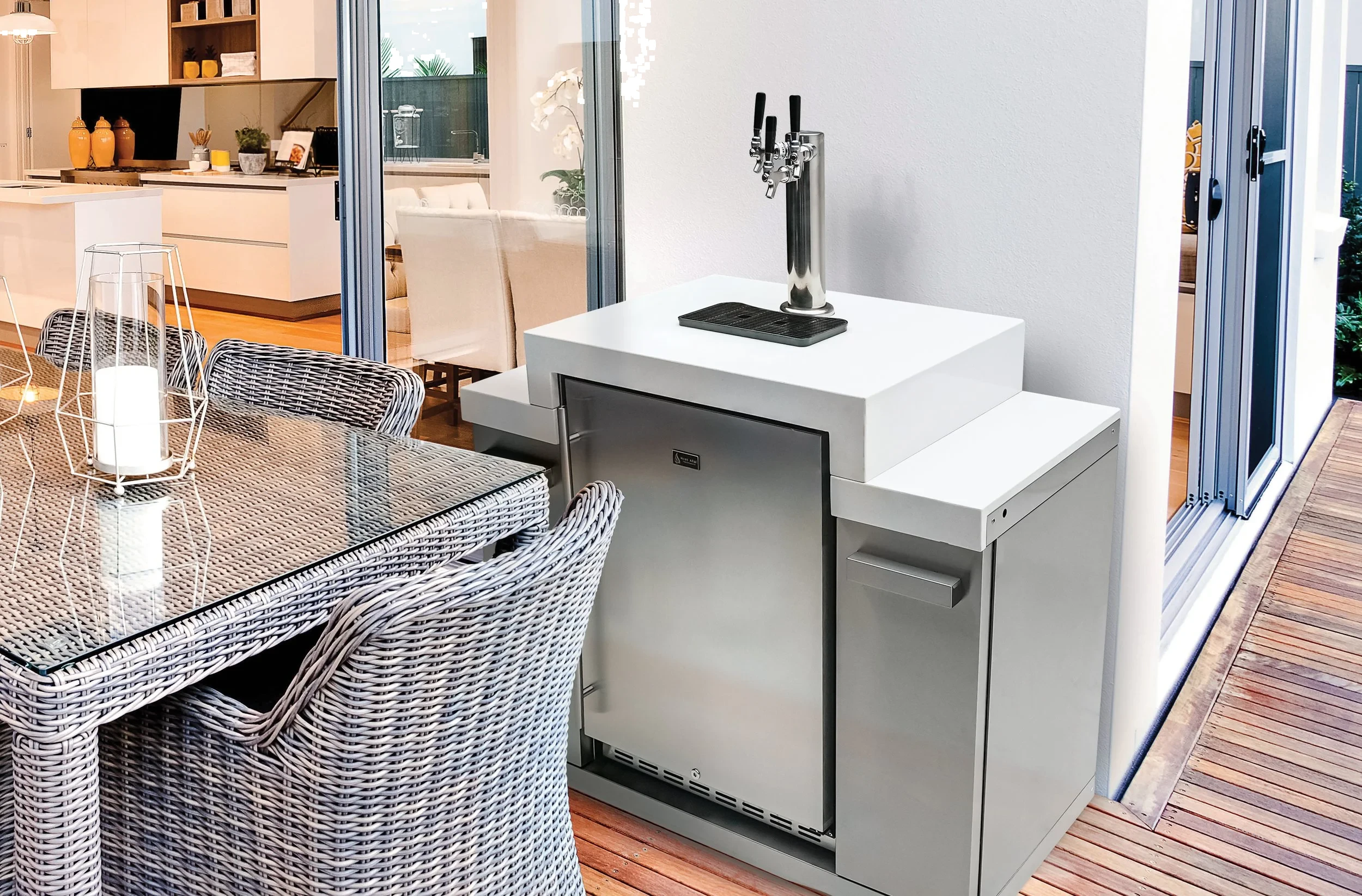 3 Tap Kegerator MAKEG