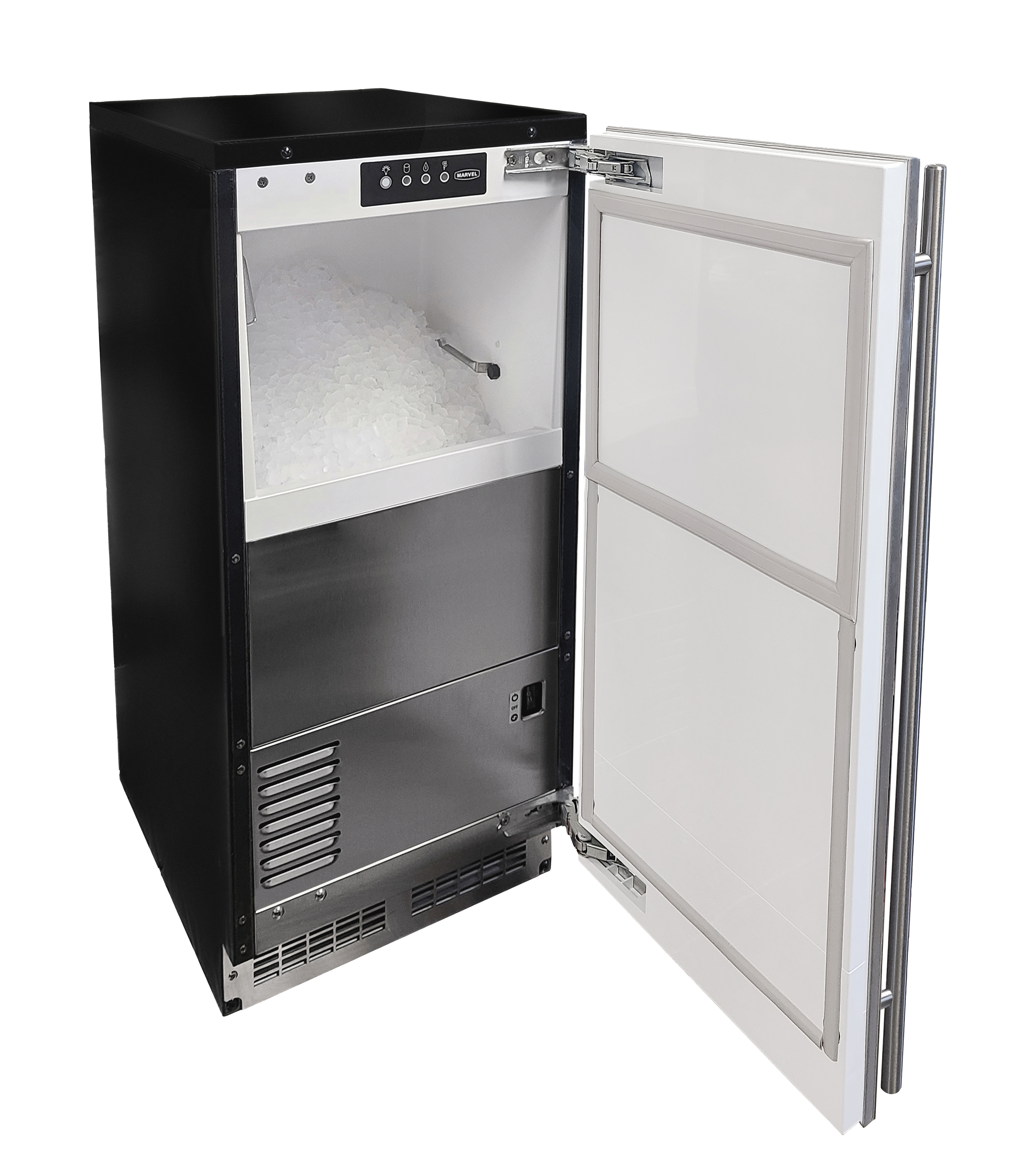 15" Low Profile Nugget Ice Machine MANP415SS01A