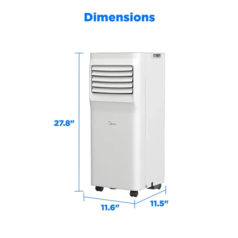 5,000 BTU DOE Portable Air Conditioner, for spaces up to 150 sq. ft. MAP05R1AWWTT