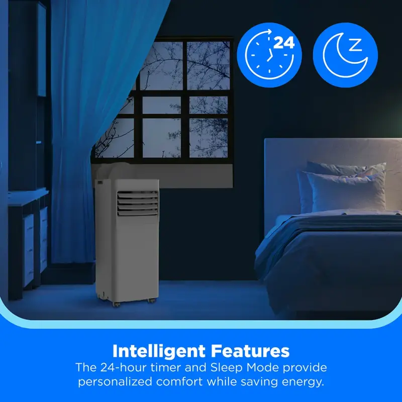 6,000 BTU DOE Smart Portable Air Conditioner, for spaces up to 250 sq. ft. MAP06S1AWGRT