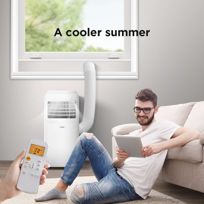 8,000 BTU / 5,300 BTU SACC 3-in-1 Portable Air Conditioner MAP08R1CWT