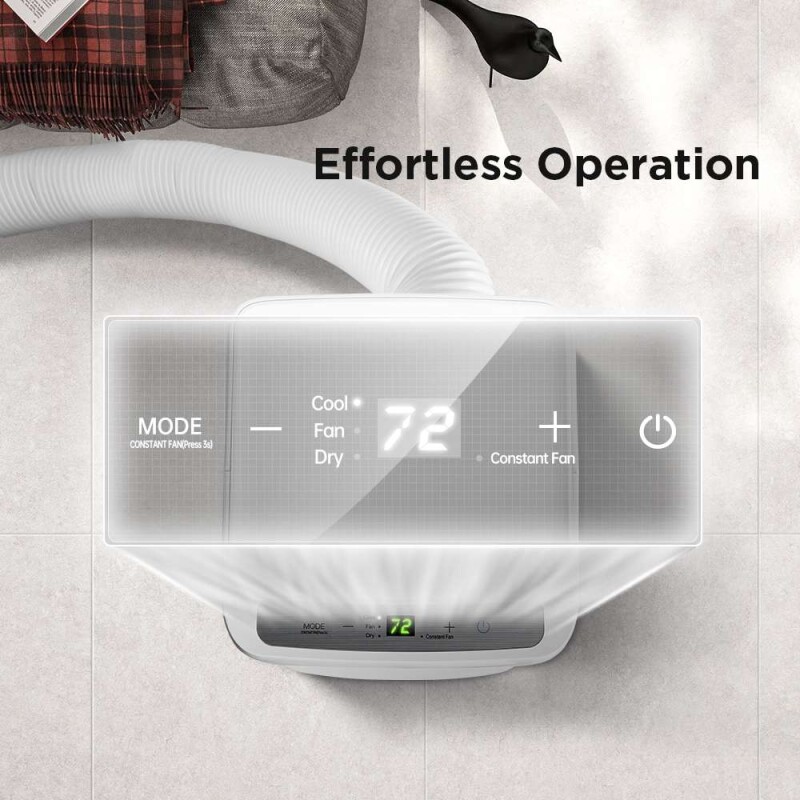 8,000 BTU / 5,300 BTU SACC 3-in-1 Portable Air Conditioner MAP08R1CWT