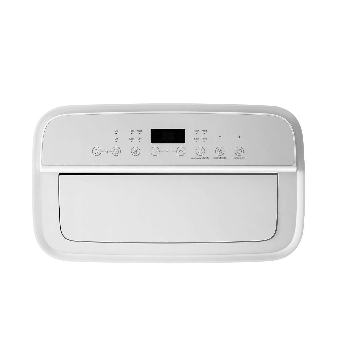 SmartCool 8,000 BTU Cools up to 350 sq. ft. Smart Portable Air Conditioner MAP08S1XWTS